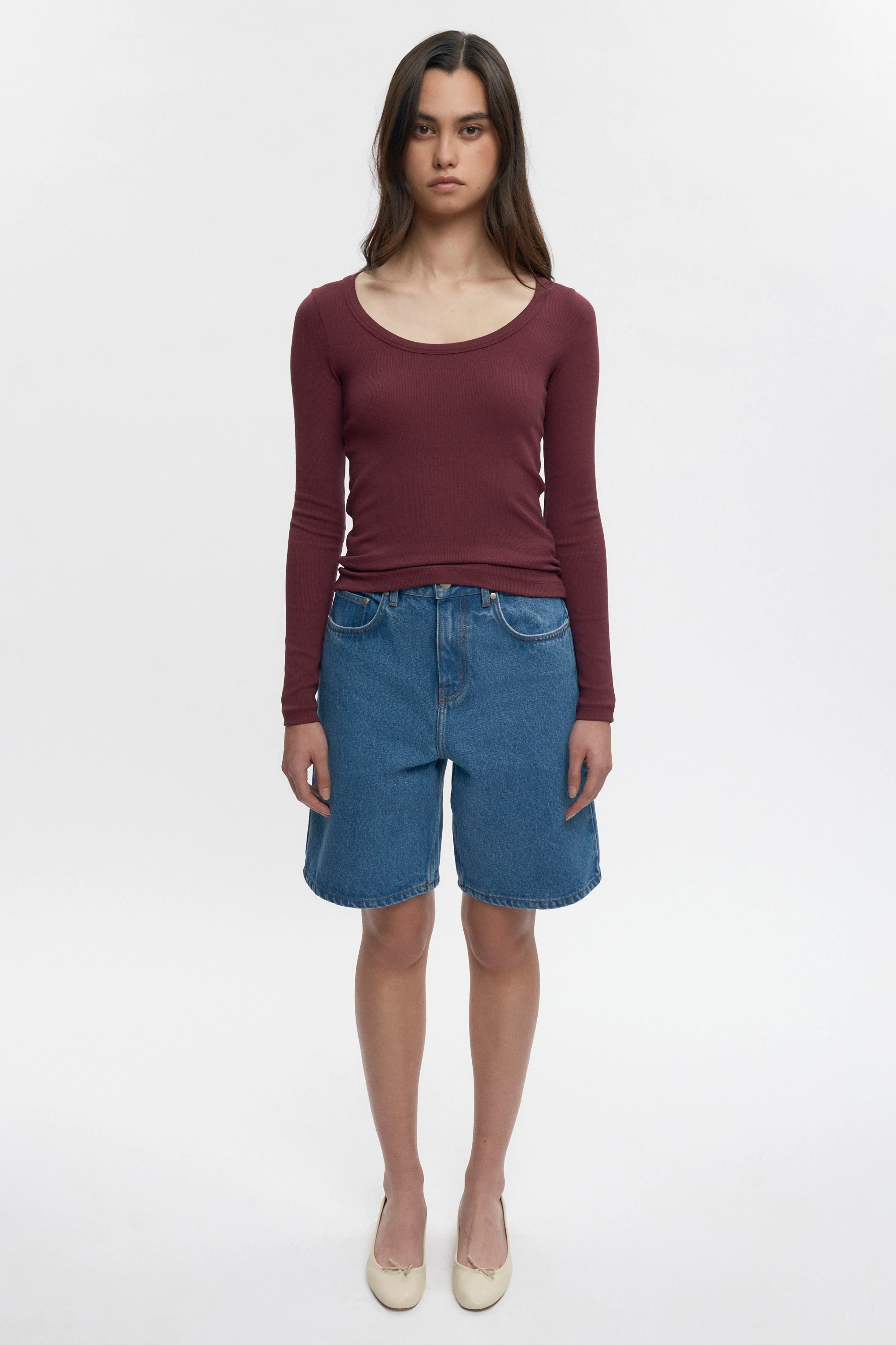 Antifit Denim Shorts