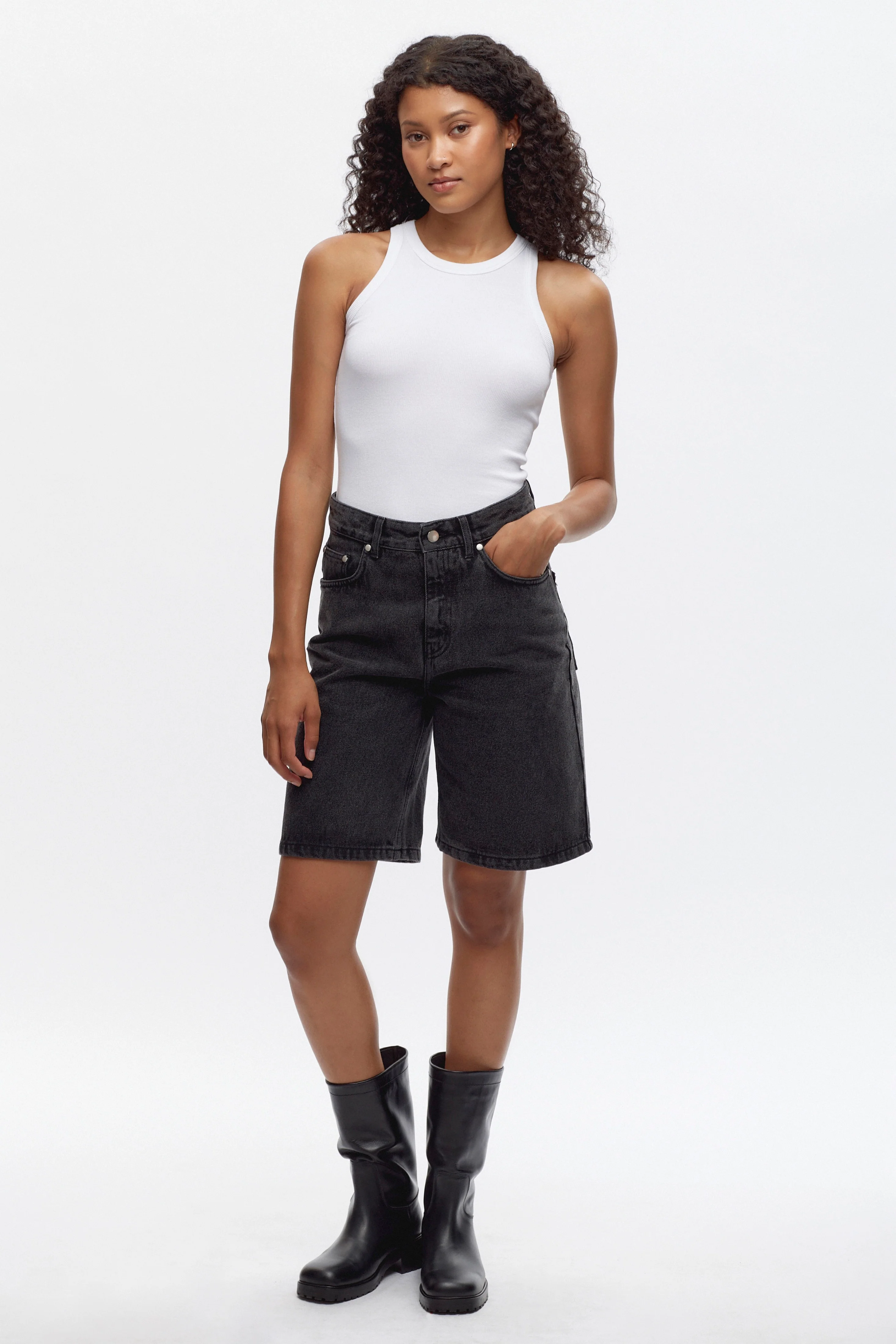 Antifit Denim Shorts - Image 3