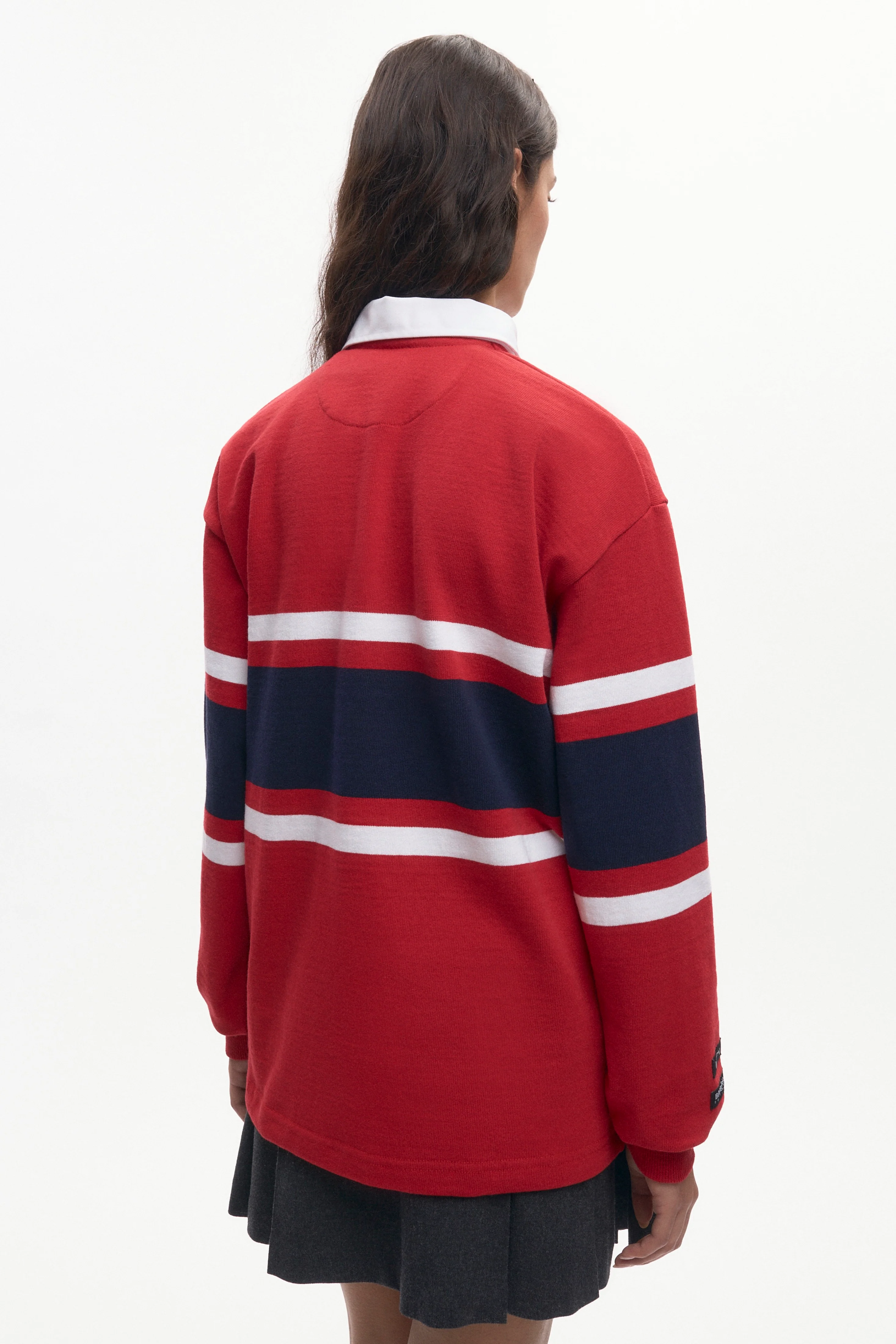 Barbarian Rugby in Dark Red/Navy/White - Image 10