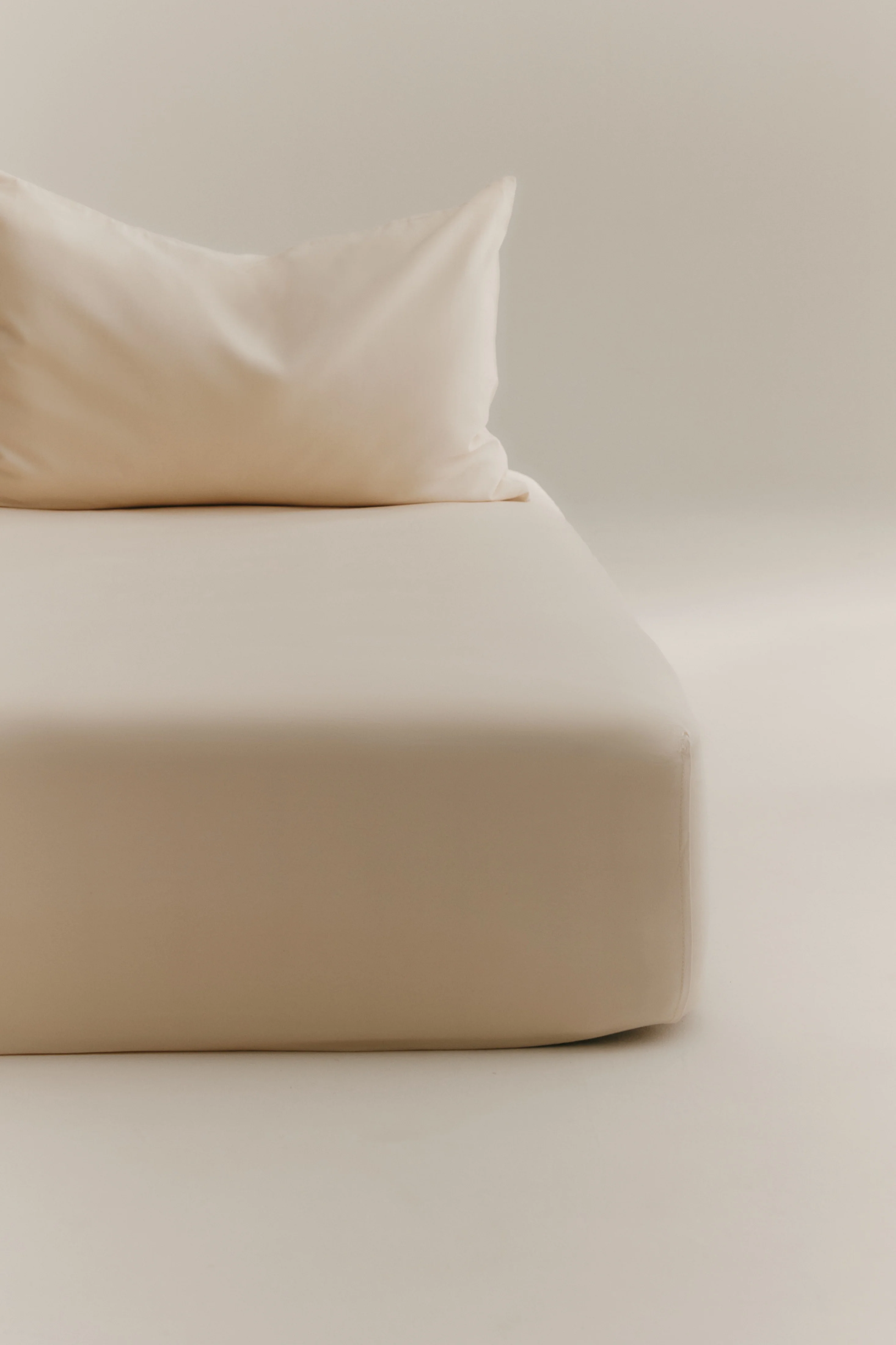 Fitted Sheet and Pillowcase Set in Natural - Image 3