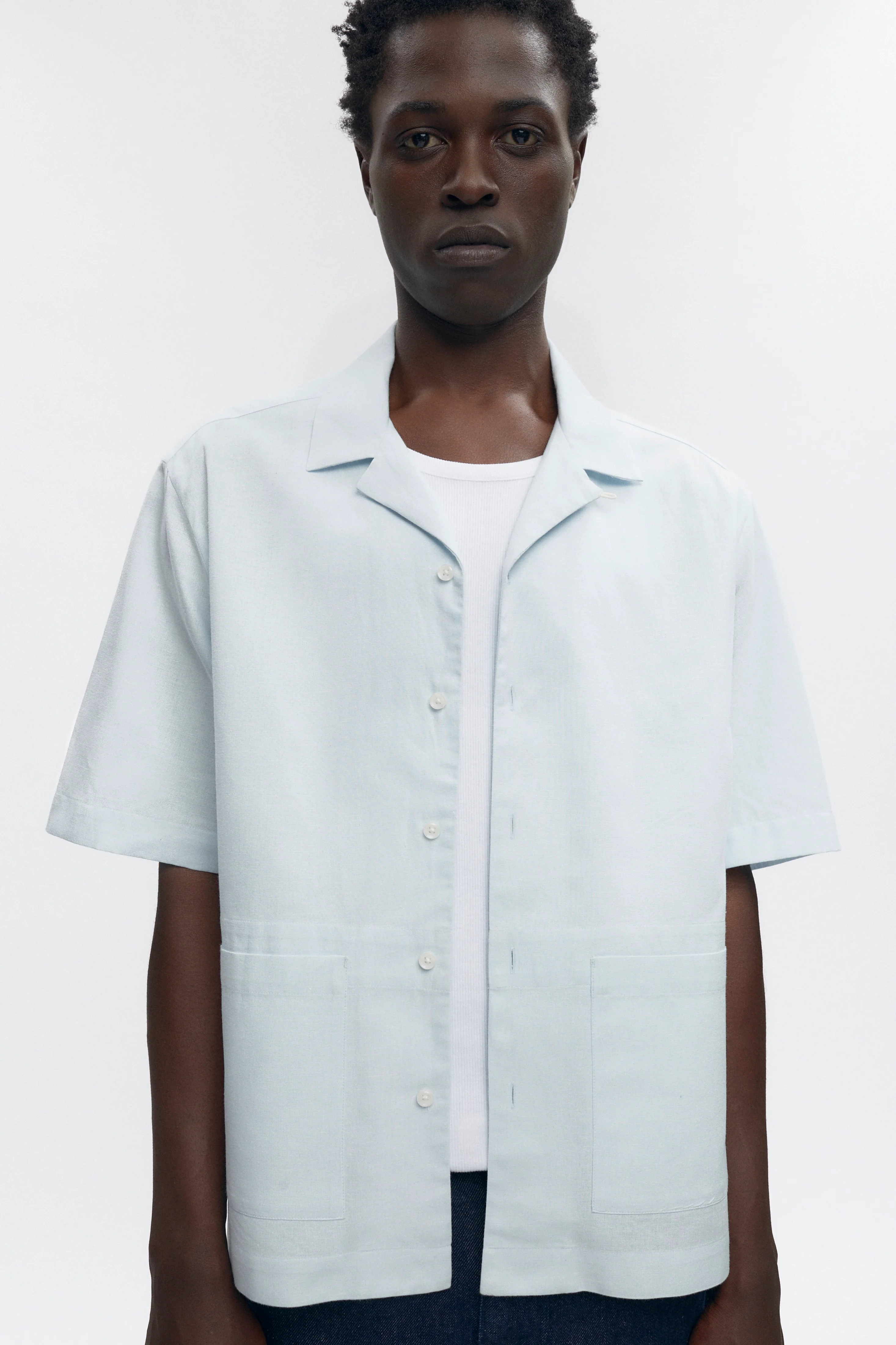 Linen Camp Shirt - Image 3