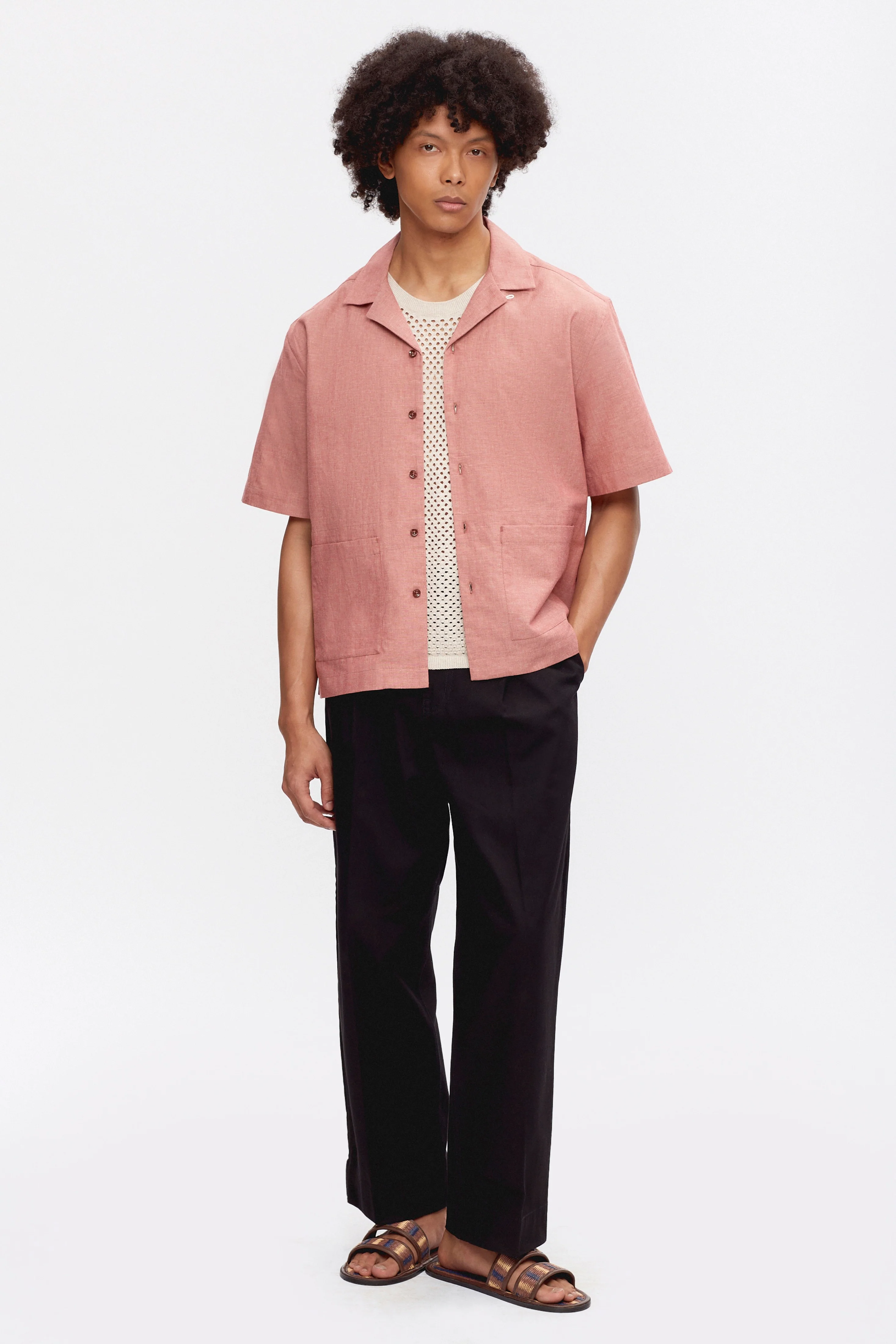 Linen Camp Shirt - Image 5