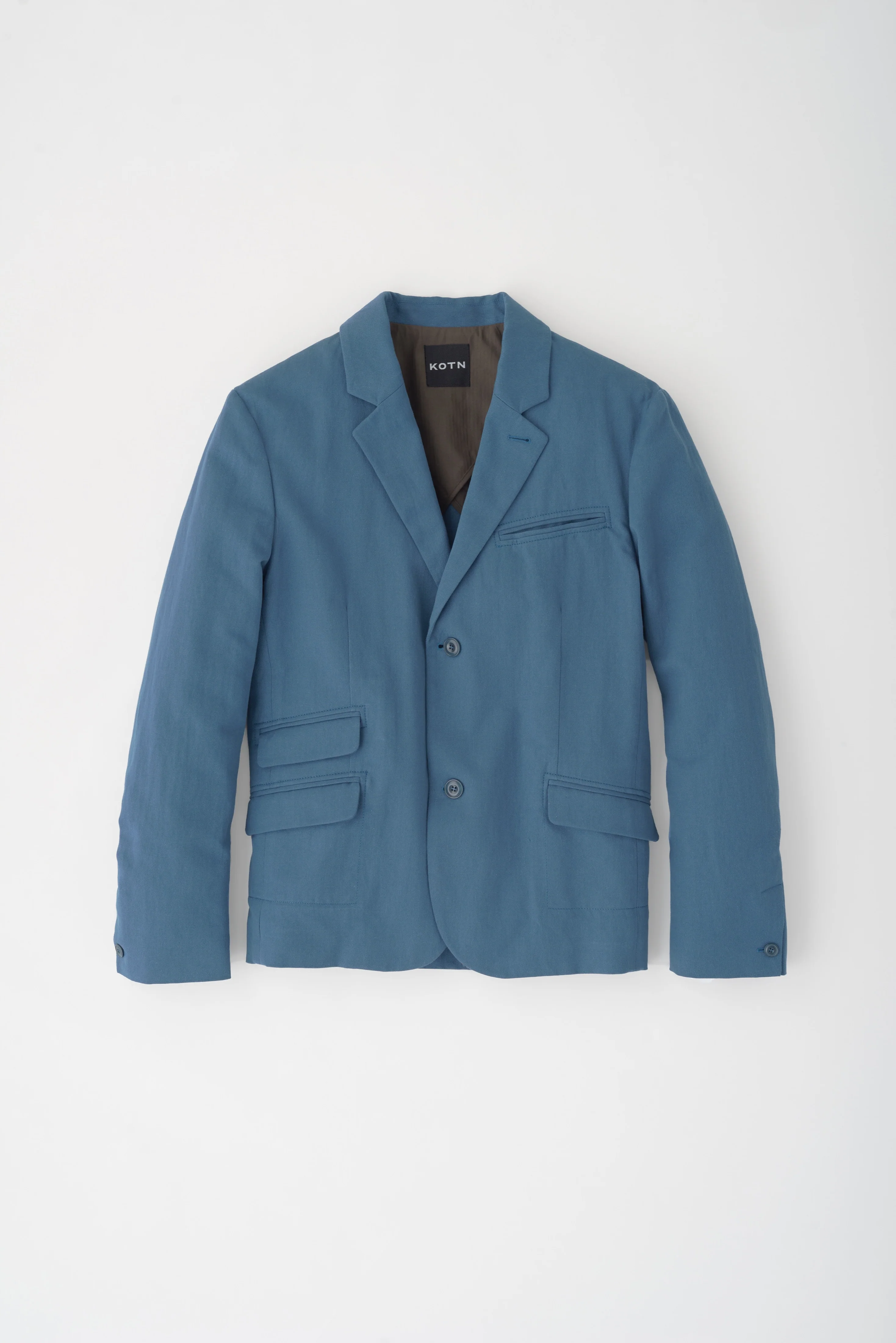 Linen Laureate Jacket in Nile Blue - Image 7