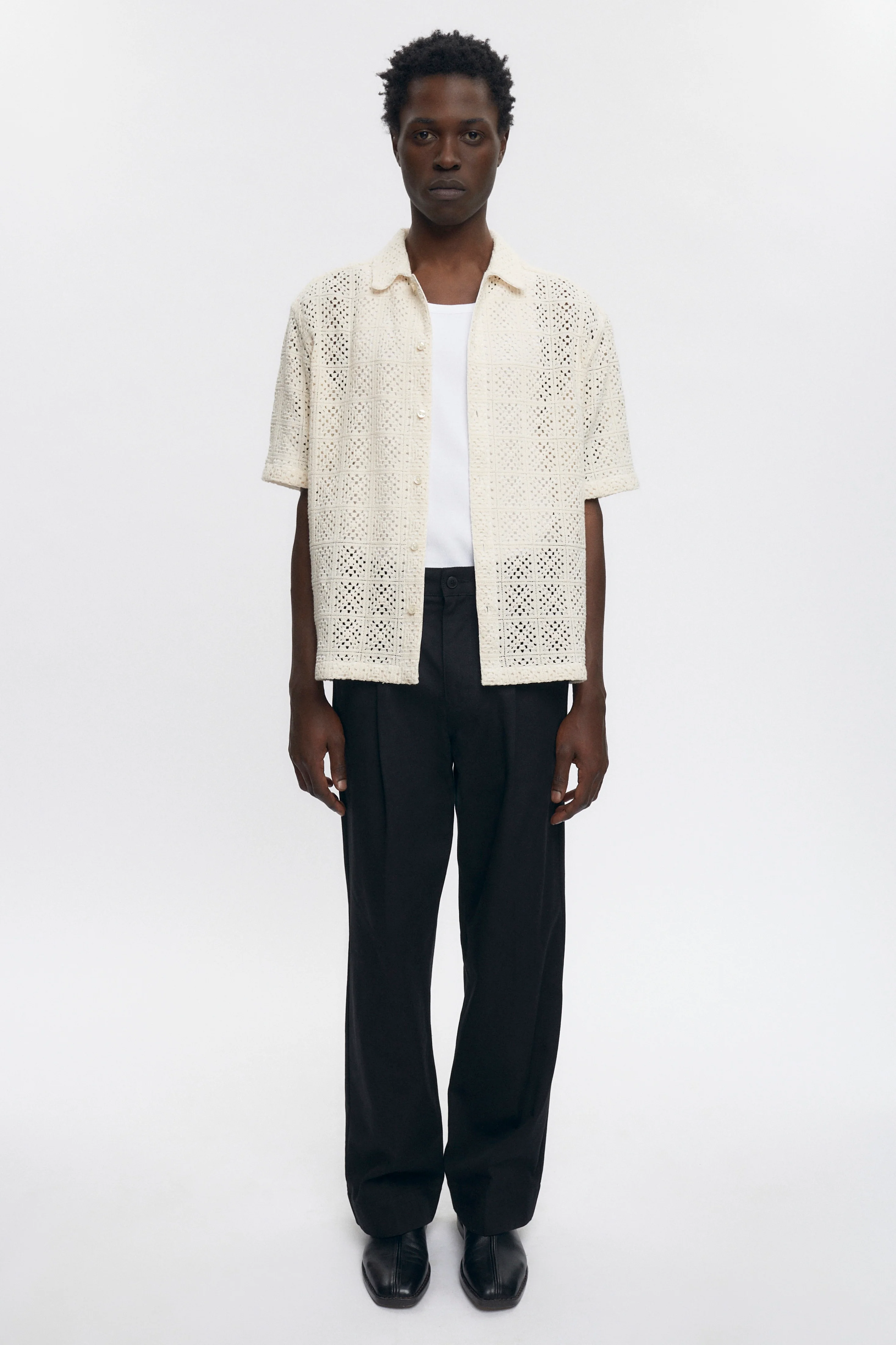 Gharam Shirt in Natural - Image 5