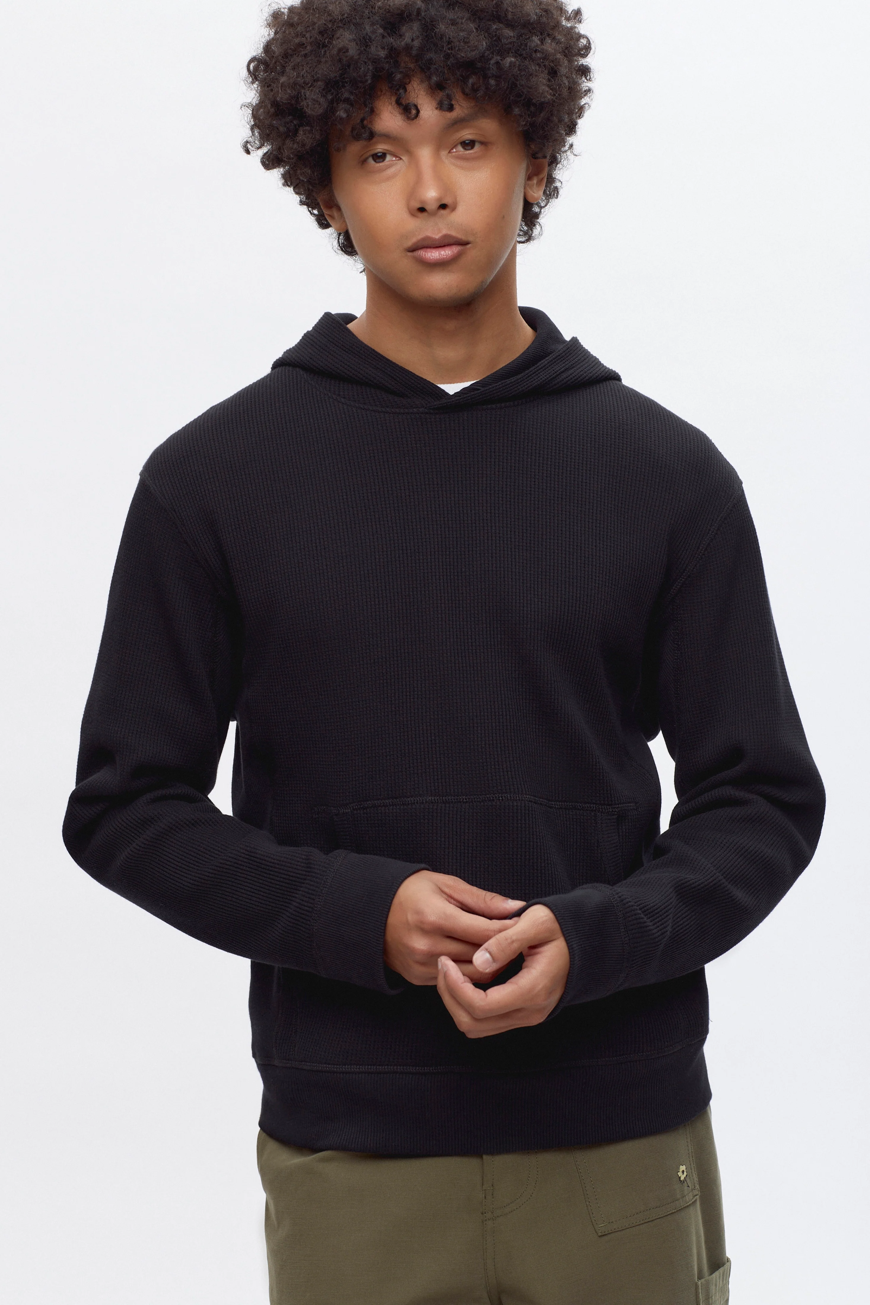 Atlas Hoodie in Black - Image 2