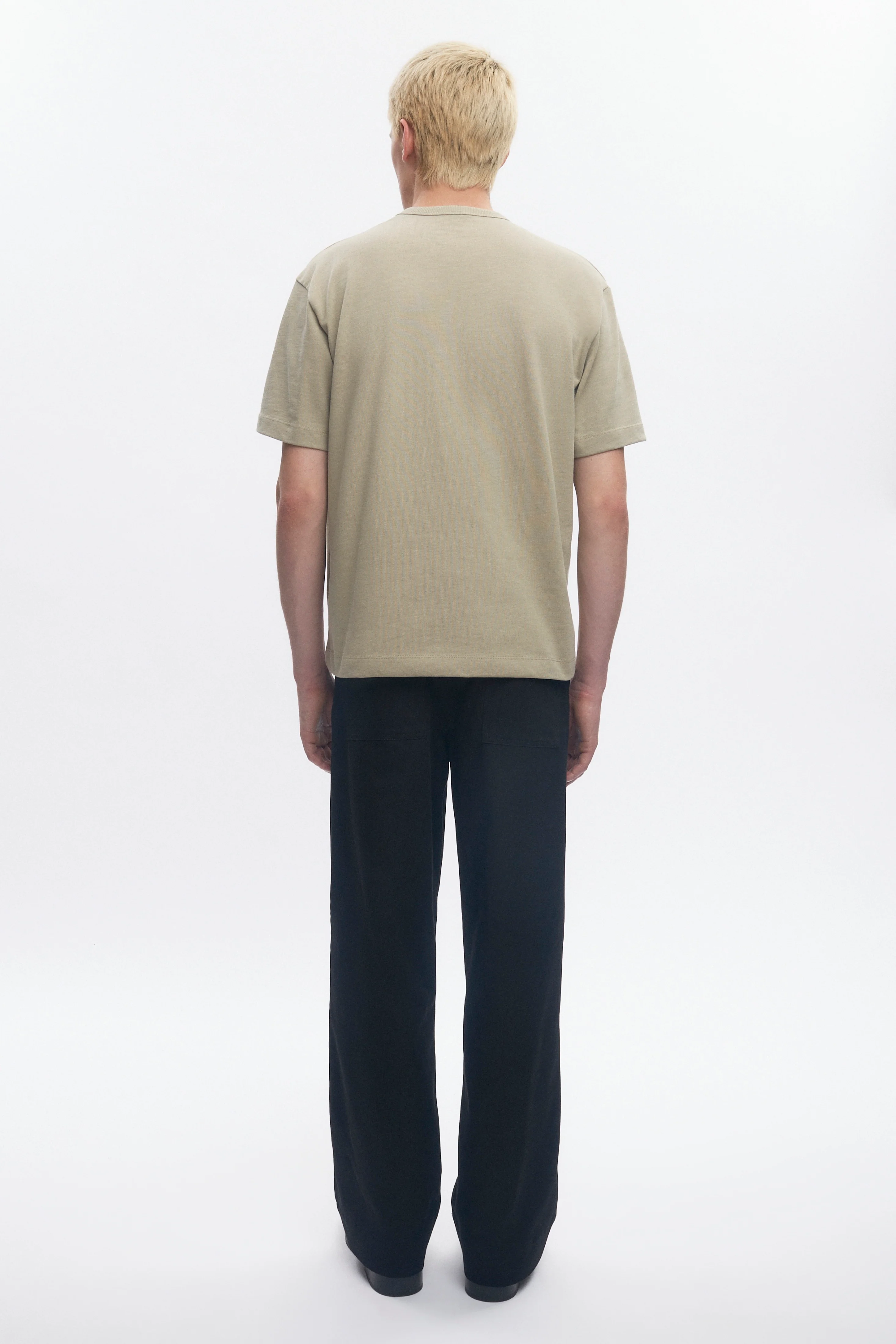 Men's Box Slub Tee in Desert - Image 7