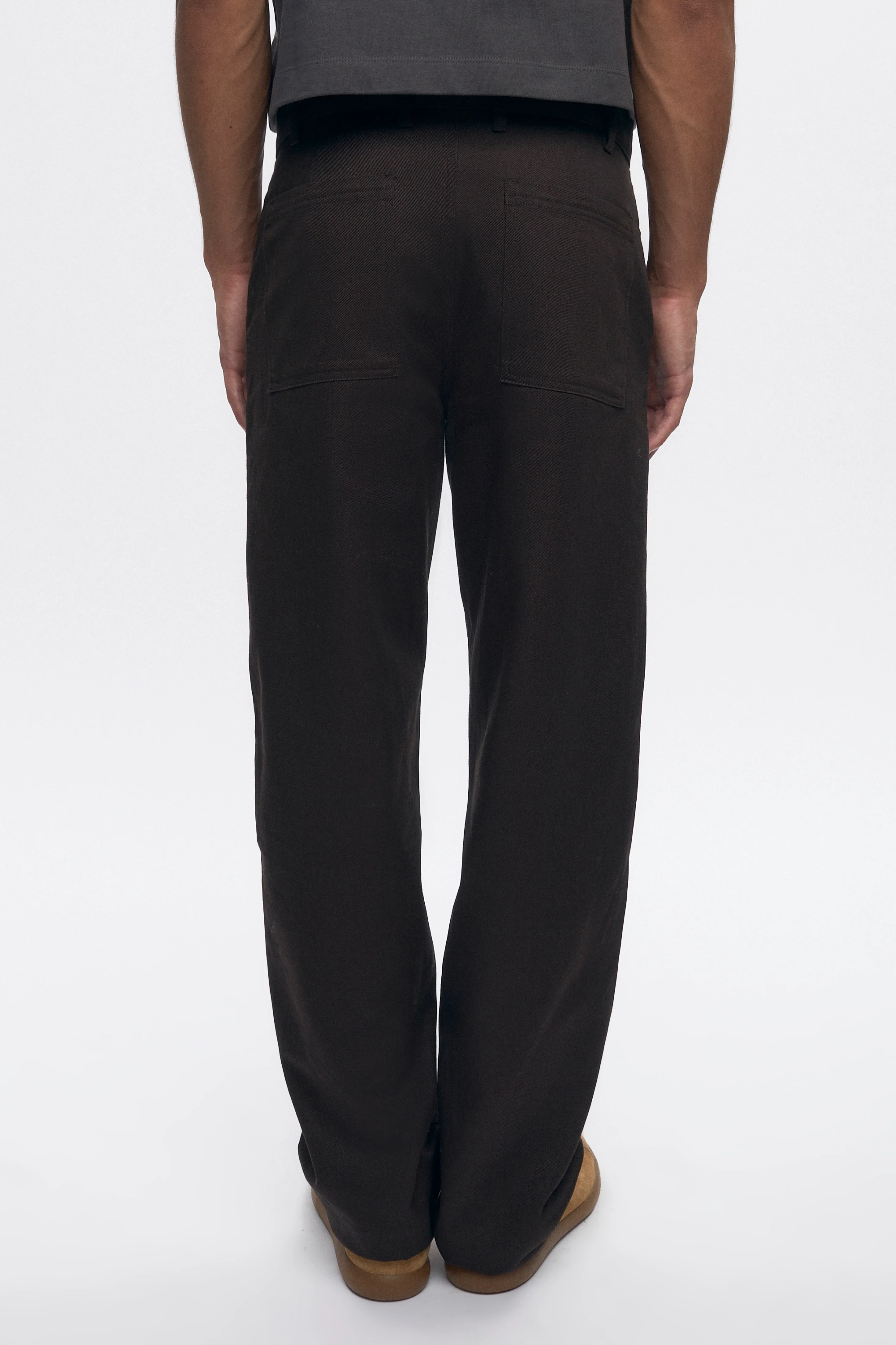Men's Buma Trouser in Coffee Bean - Image 4