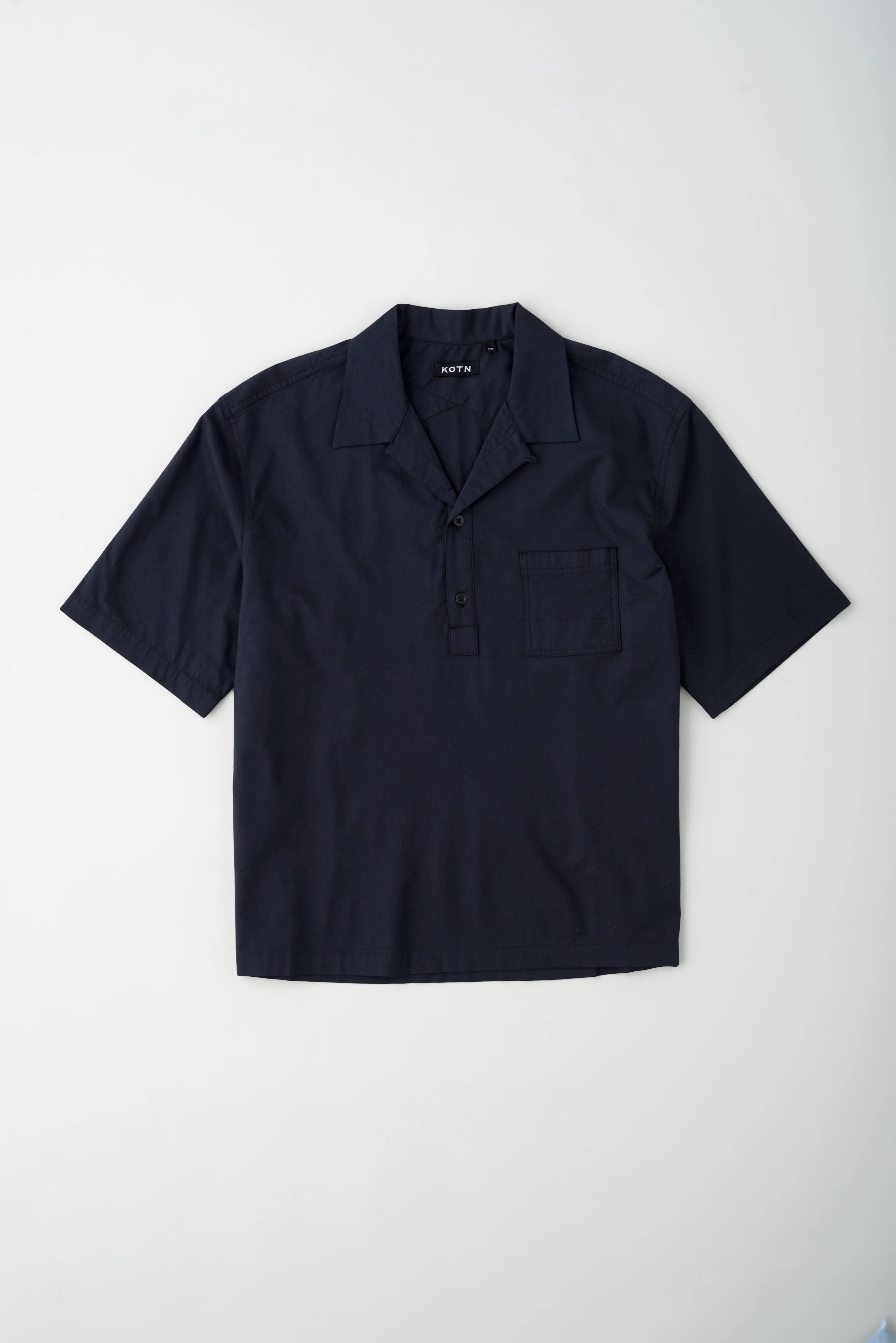 Men's Camp Polo in Black - Image 6