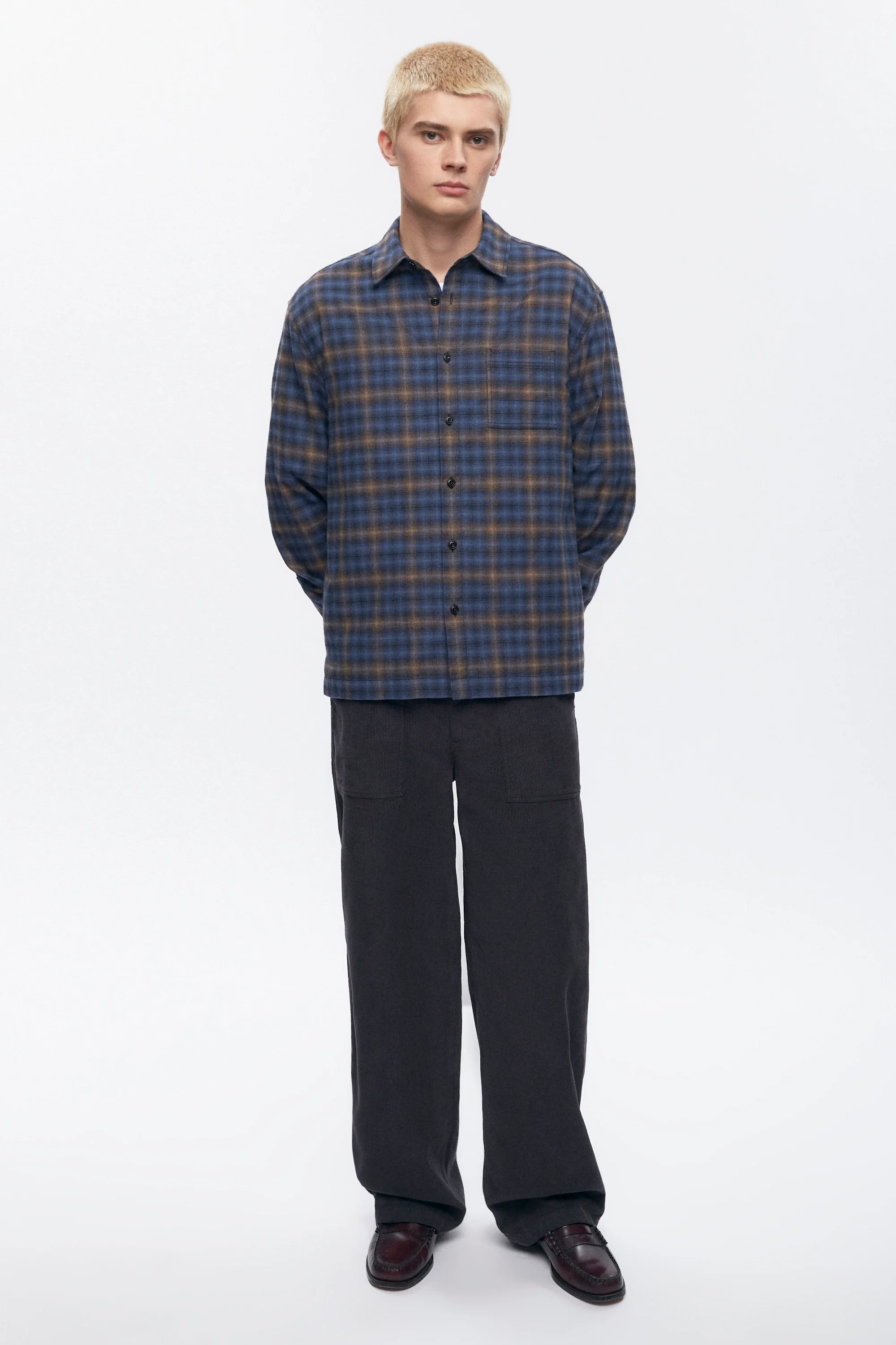 Men's Cord Work Pant in Black