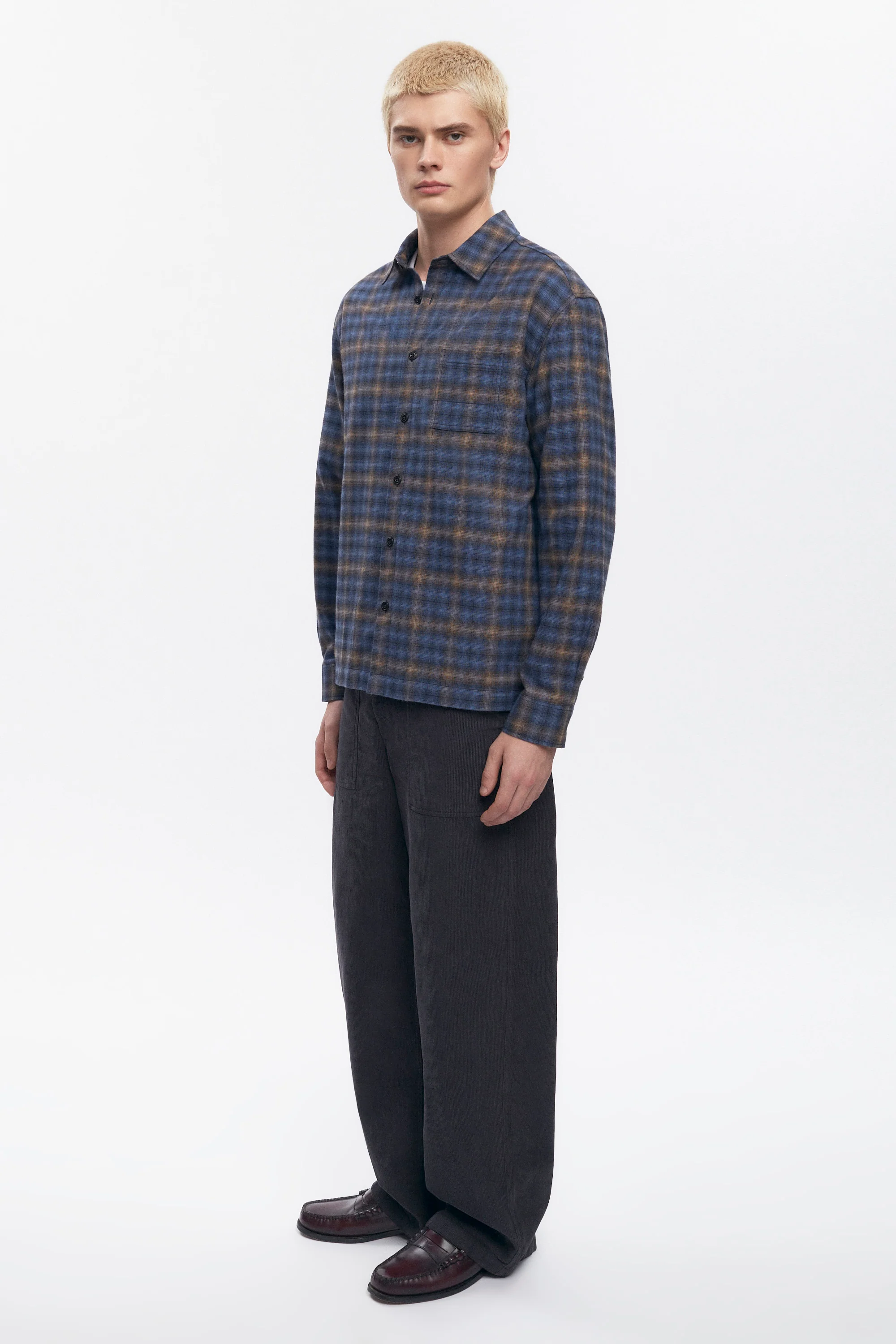 Men's Cord Work Pant in Black - Image 2