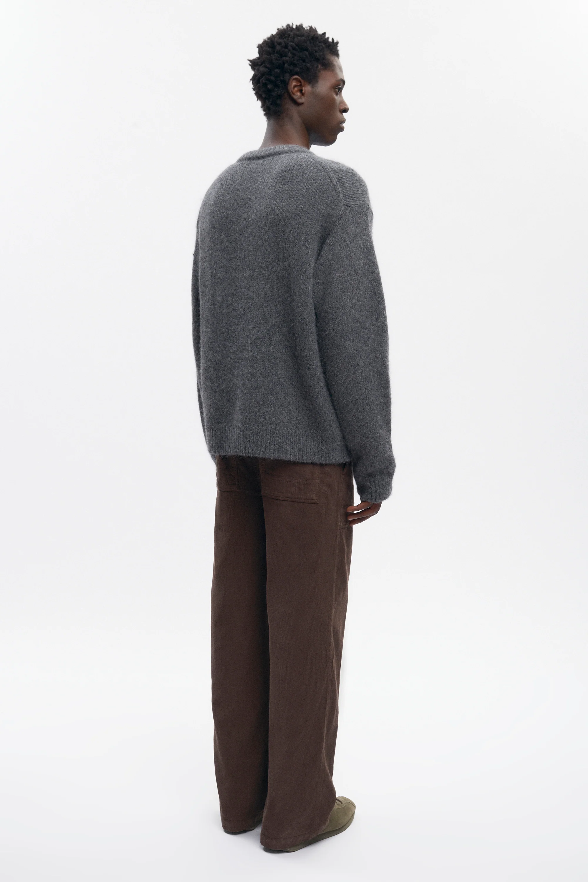 Men's Cord Work Pant in Coffee Bean - Image 7