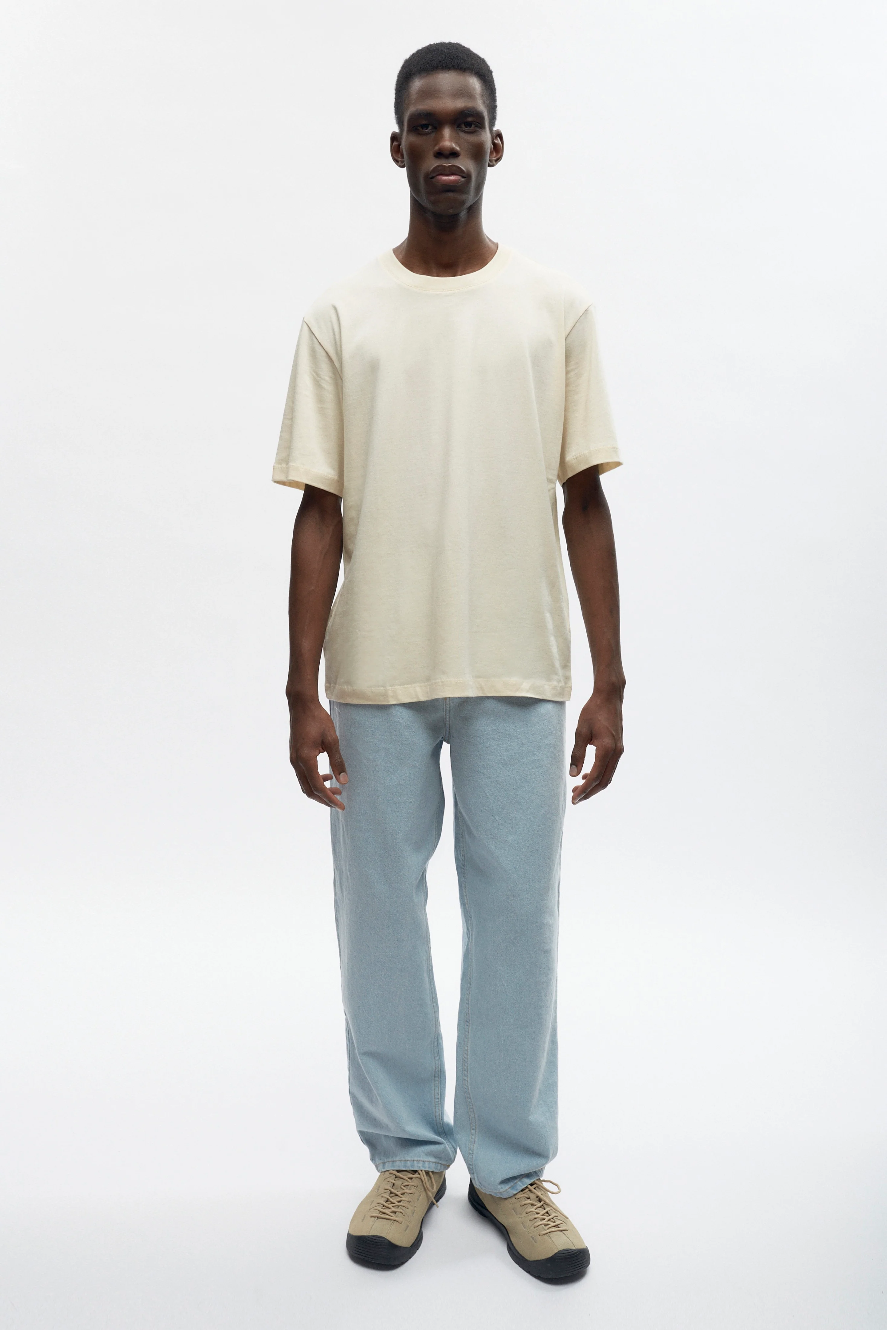 Men's Easy Crew in Natural - Image 2