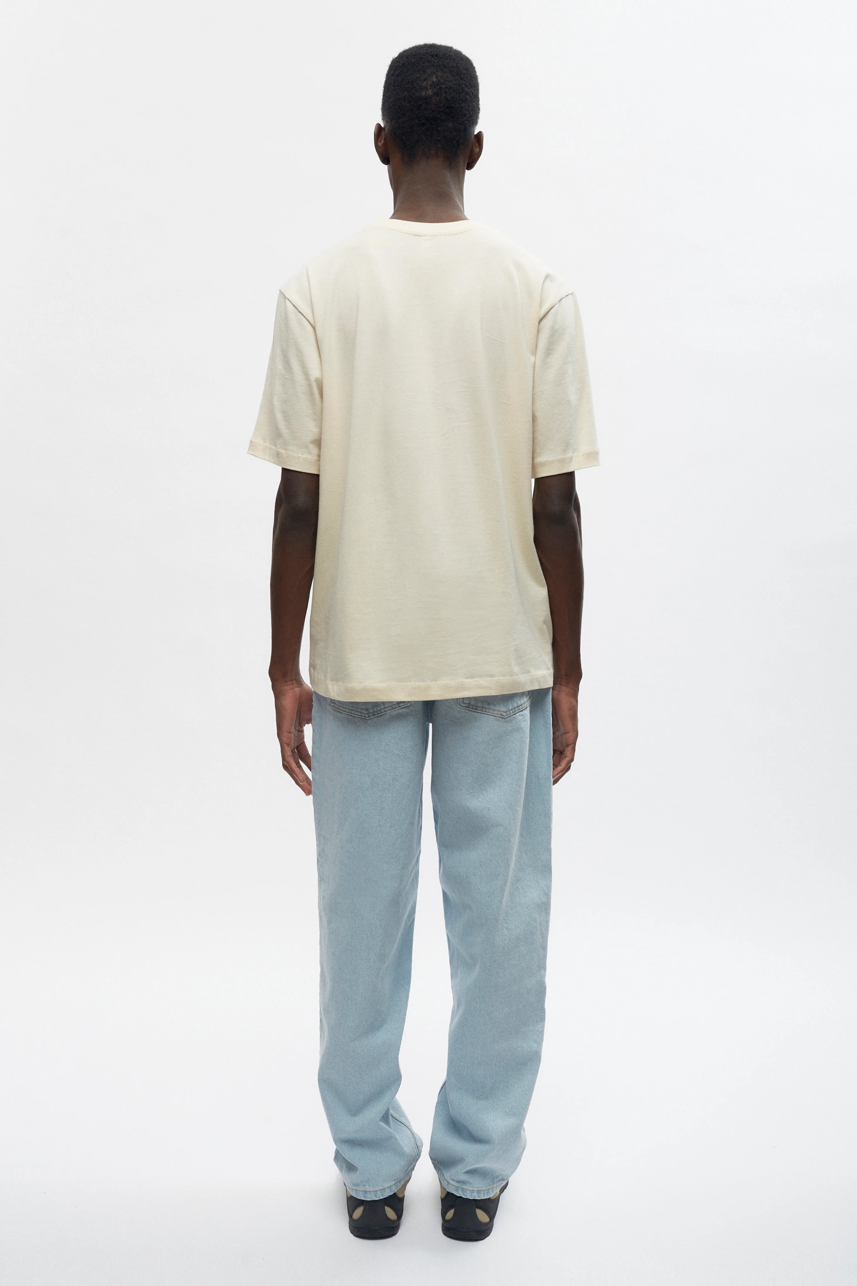 Men's Easy Crew in Natural - Image 4