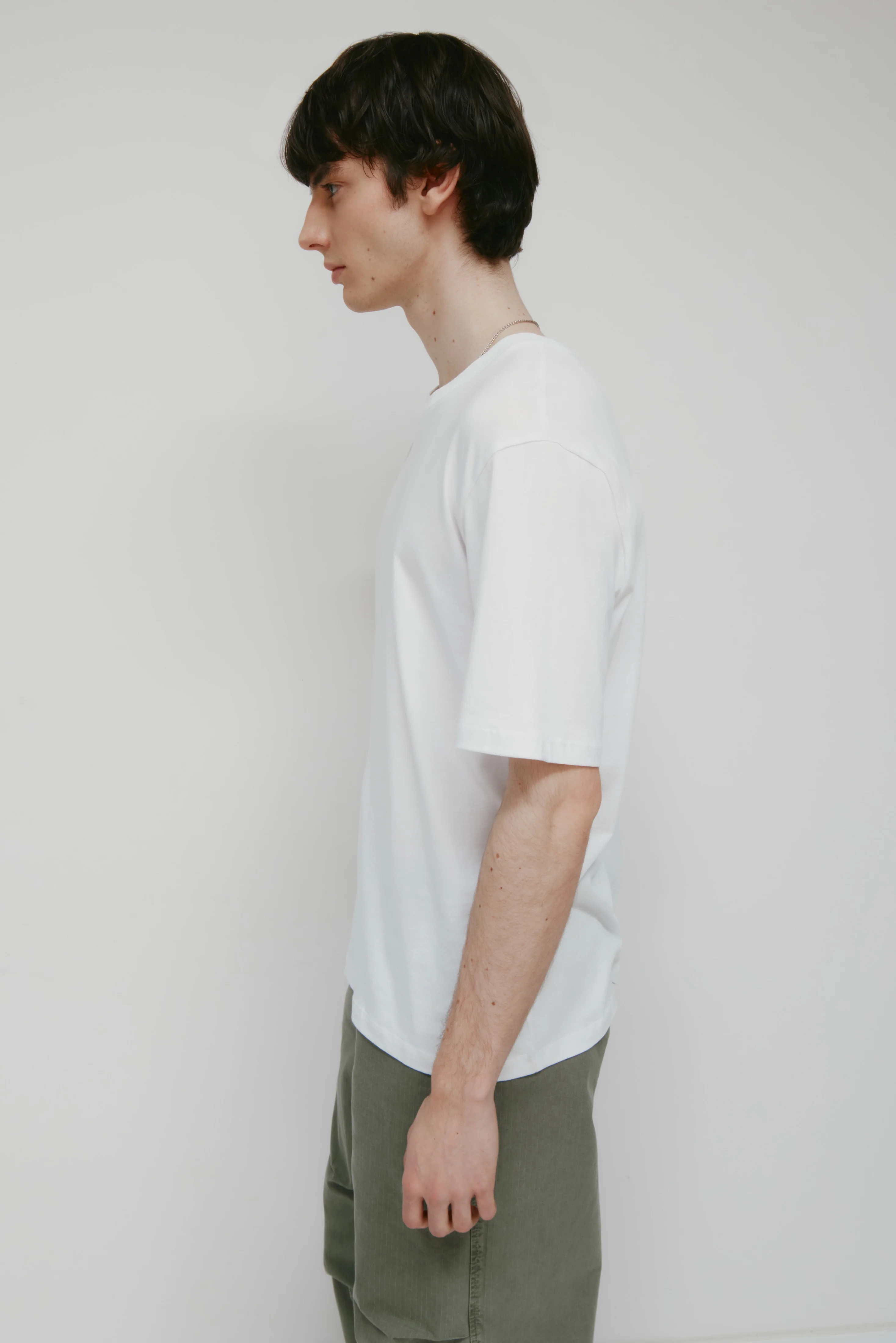 Men's Easy Crew in White - Image 3