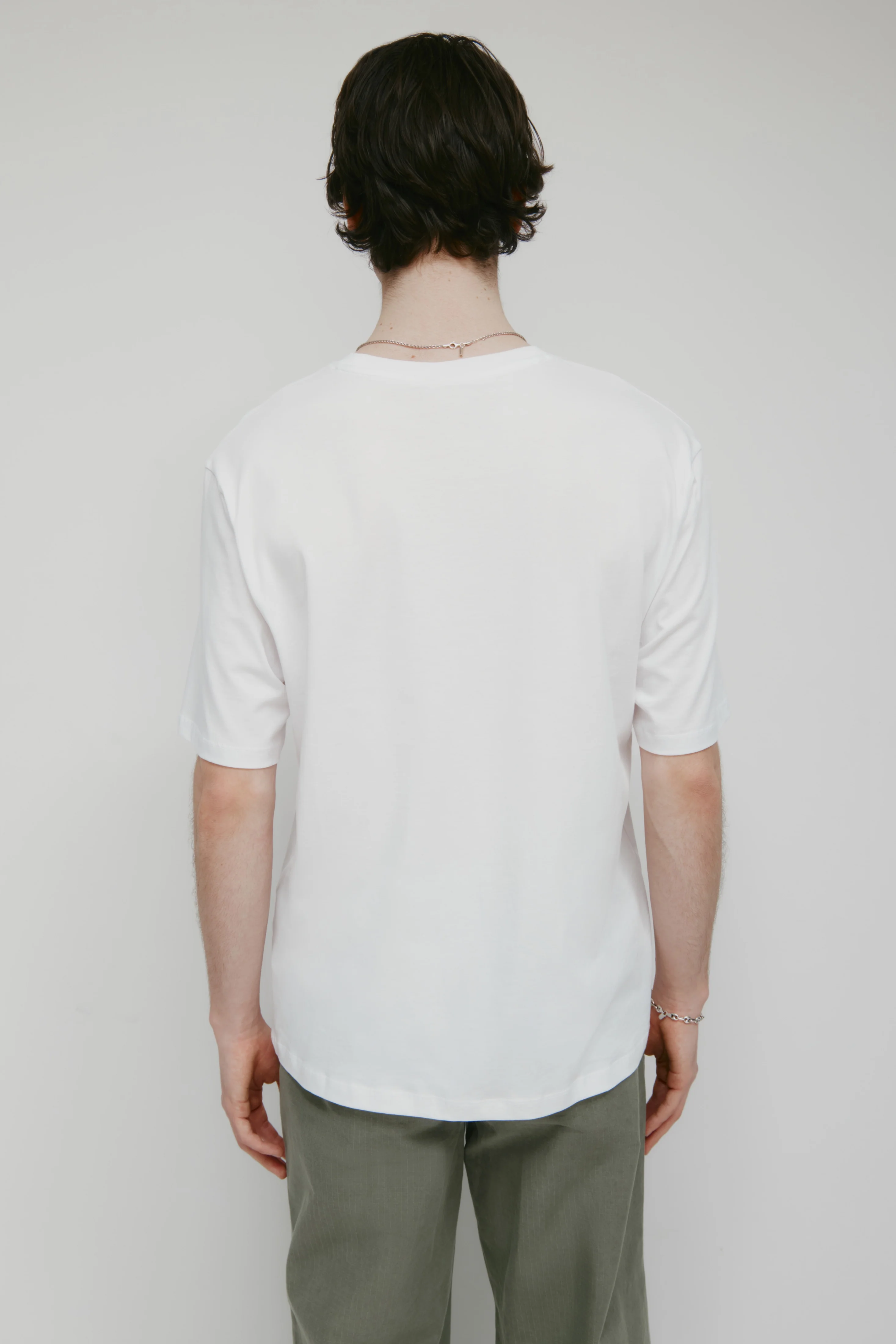 Men's Easy Crew in White - Image 4
