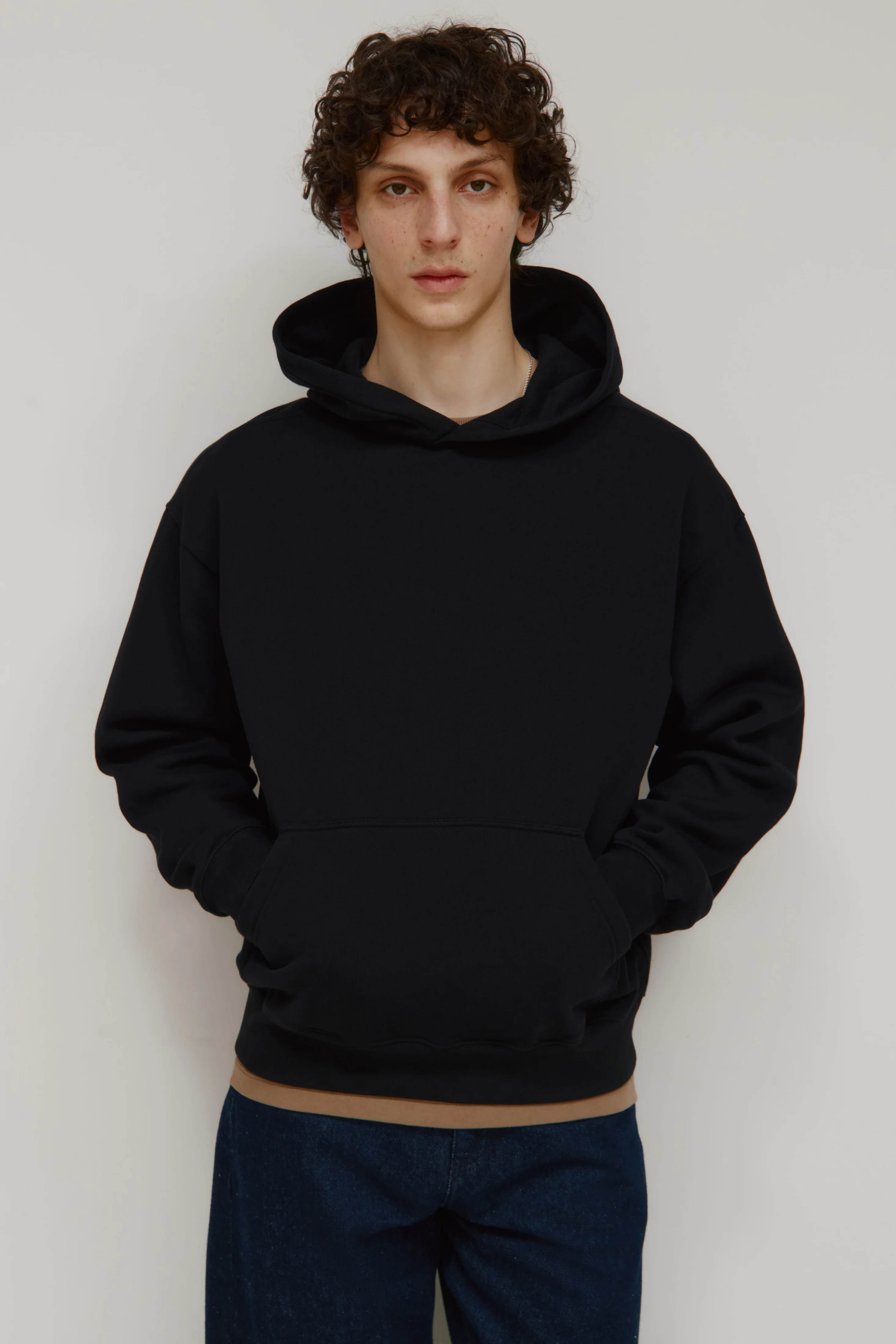 Men's Essential Hoodie in Black