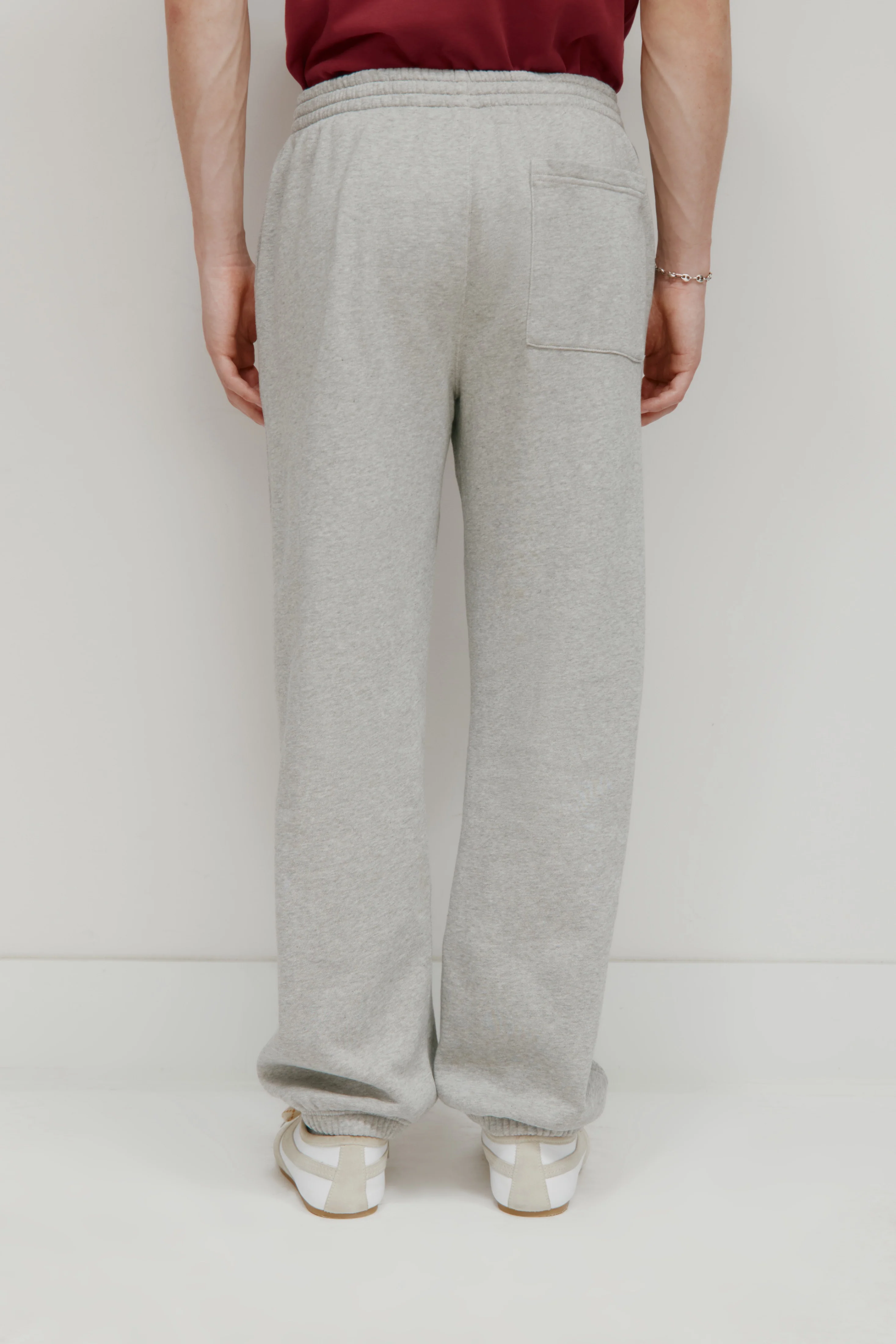 Men's Essential Sweatpant in Heather Grey - Image 4