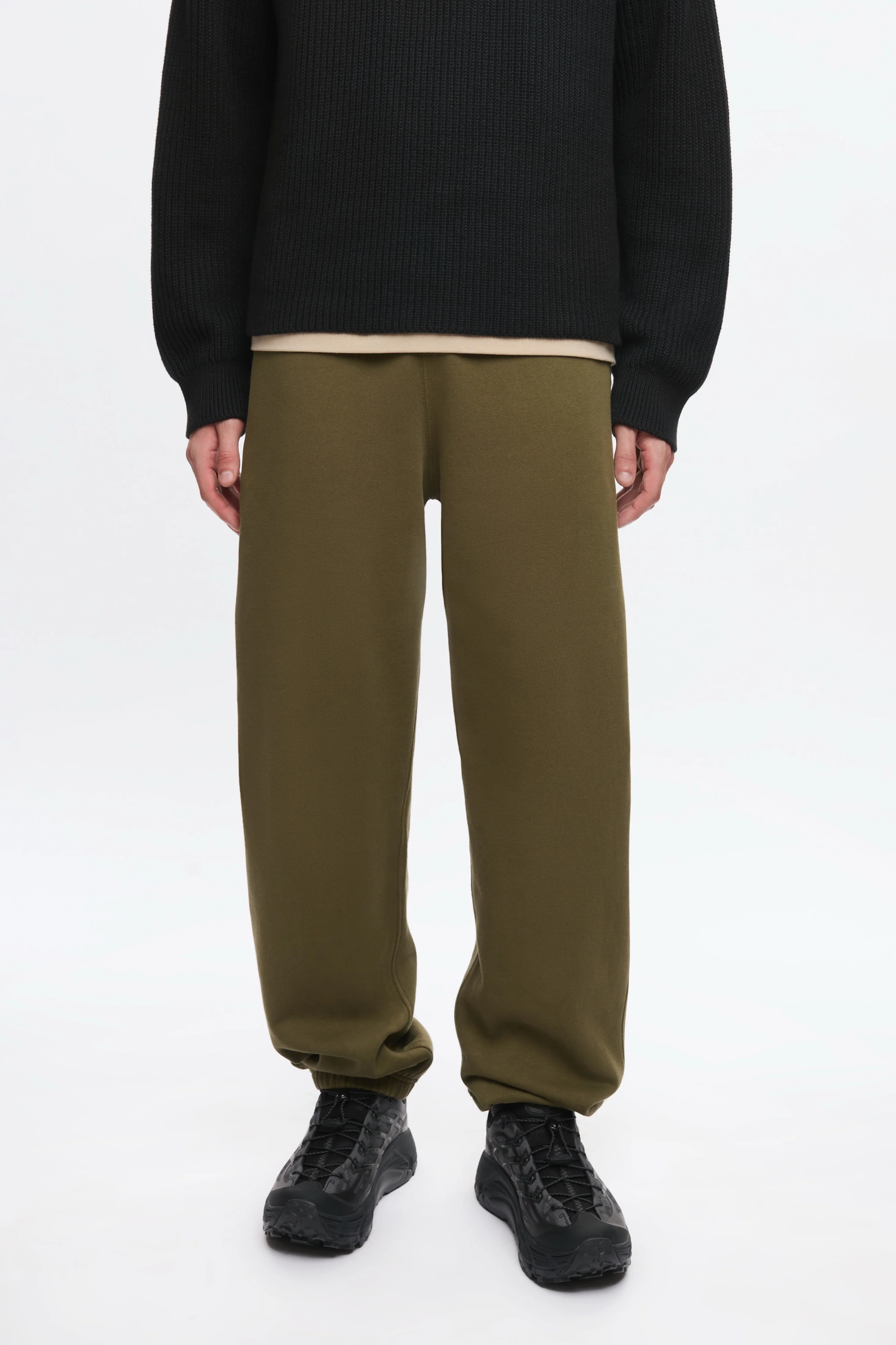 Men's Essential Sweatpant in Olive - Image 3