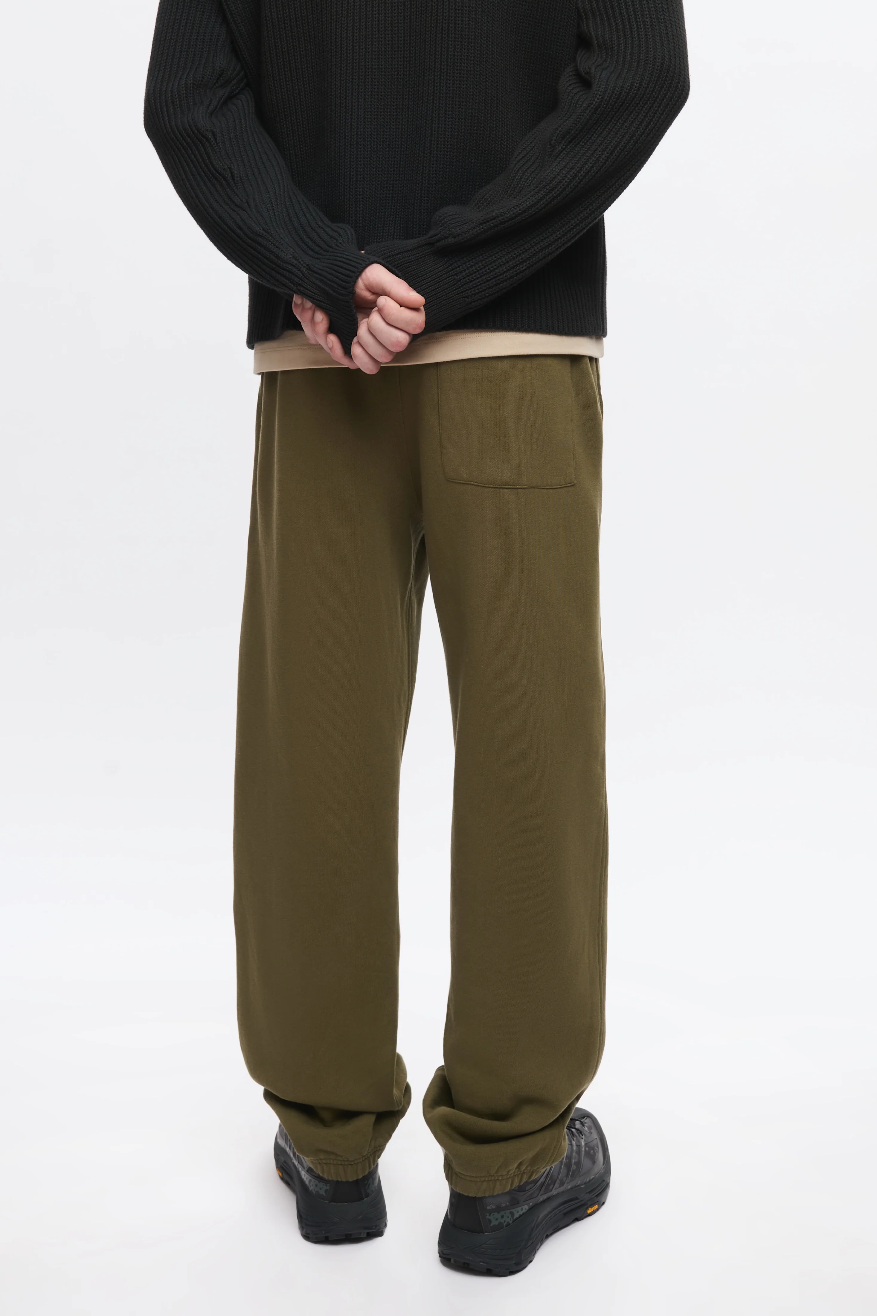 Men's Essential Sweatpant in Olive - Image 4