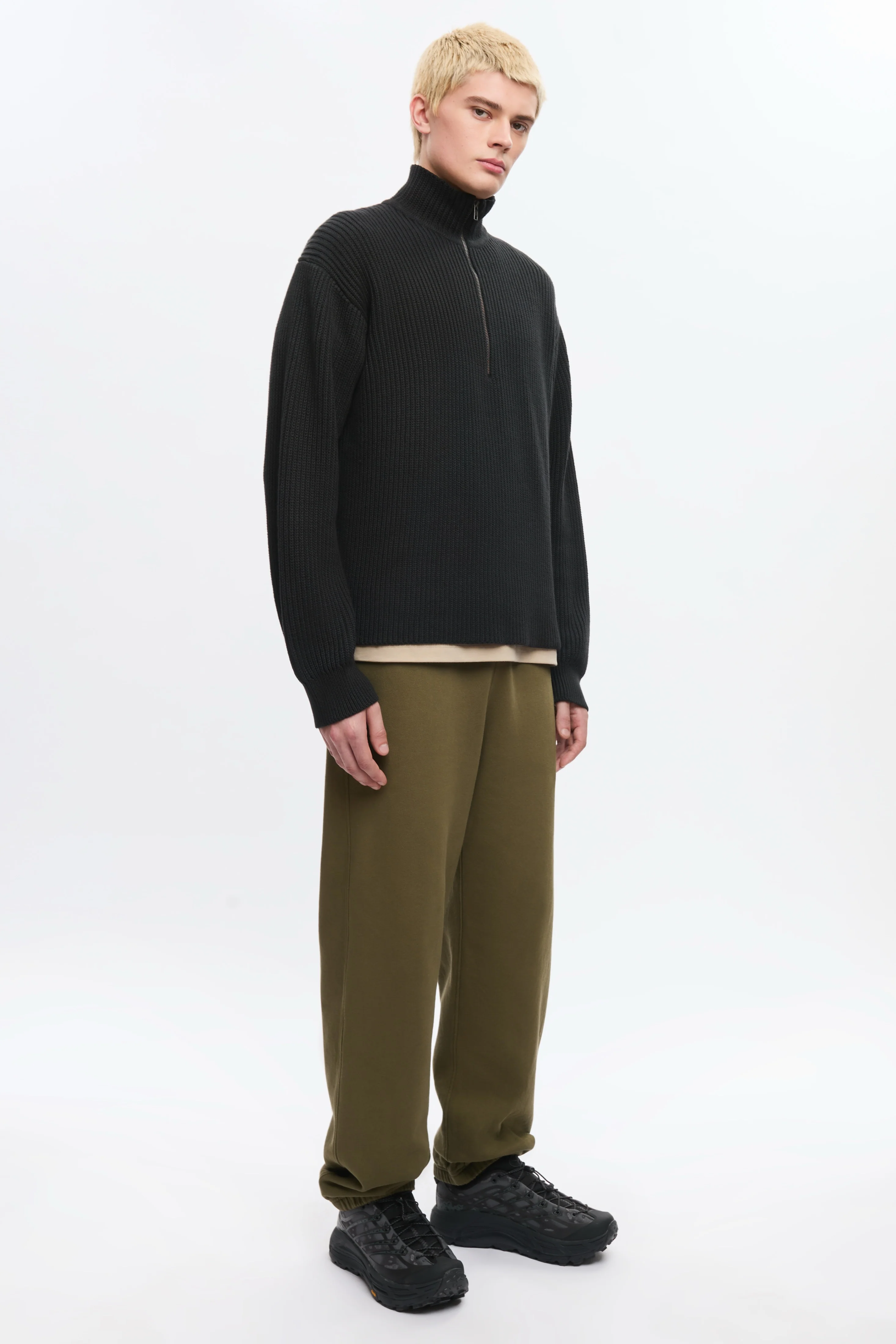 Men's Essential Sweatpant in Olive - Image 5