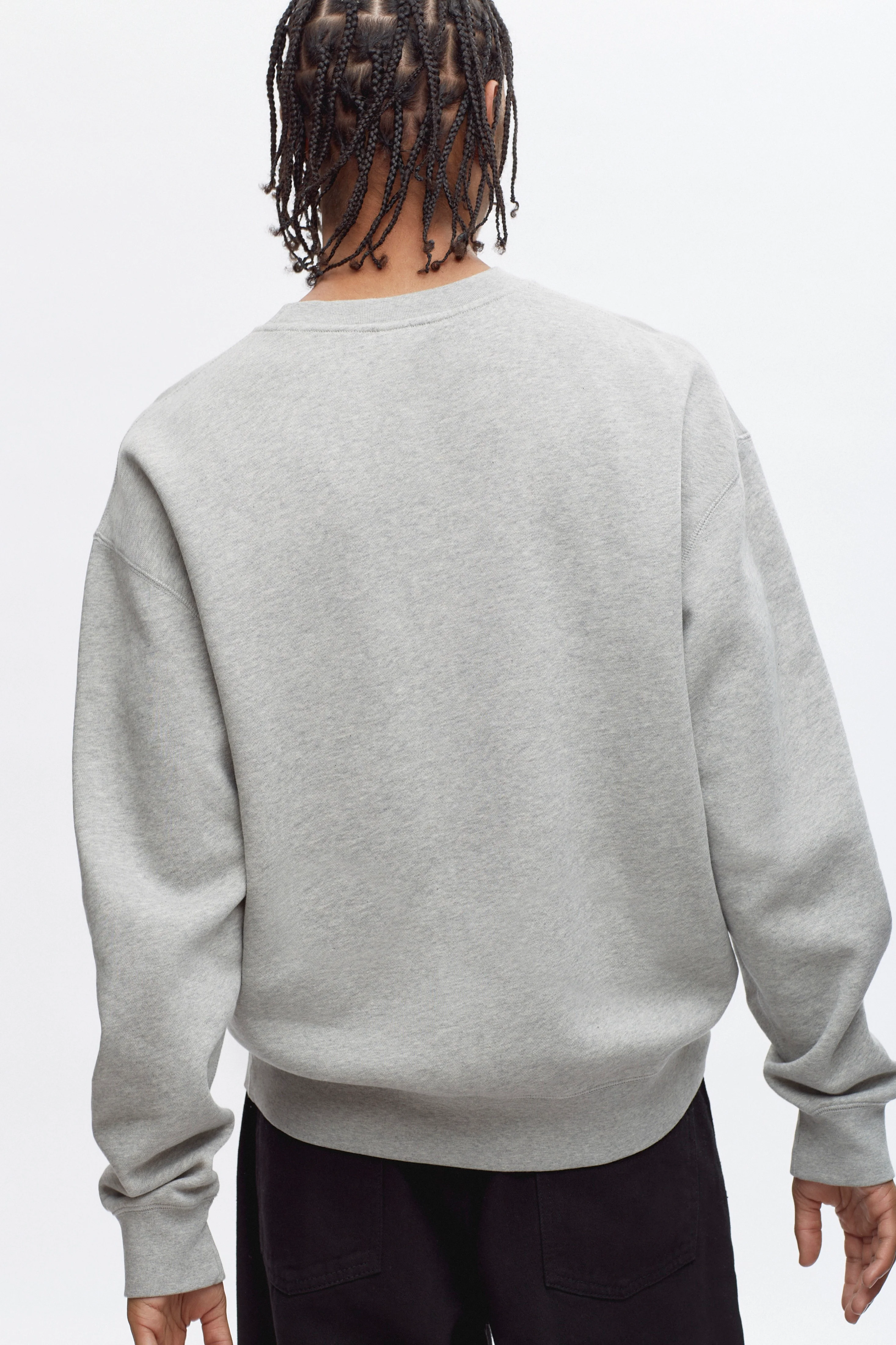 Essential Sweatshirt in Heather Grey - Image 3