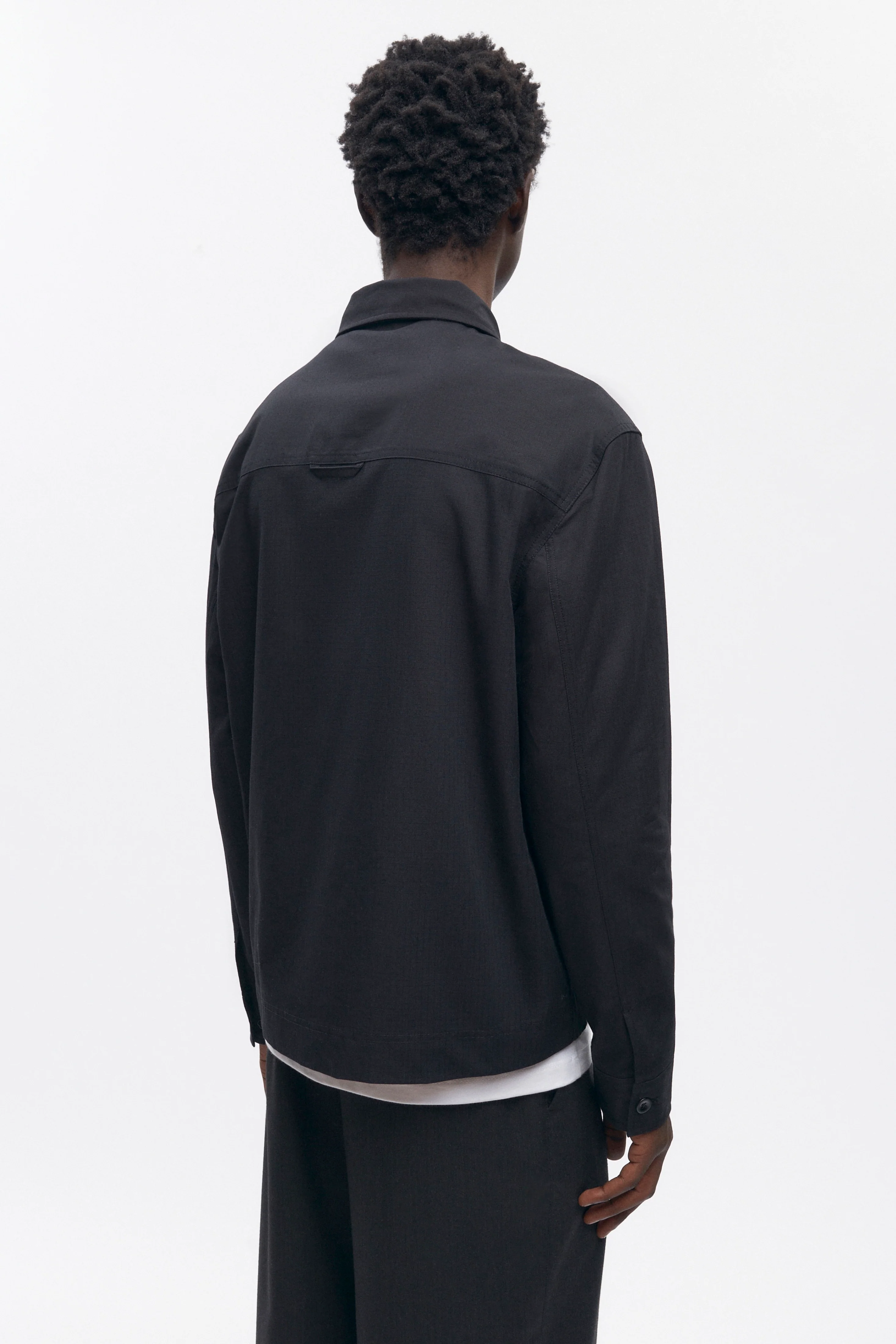 Men's Garden Shirt in Black - Image 3