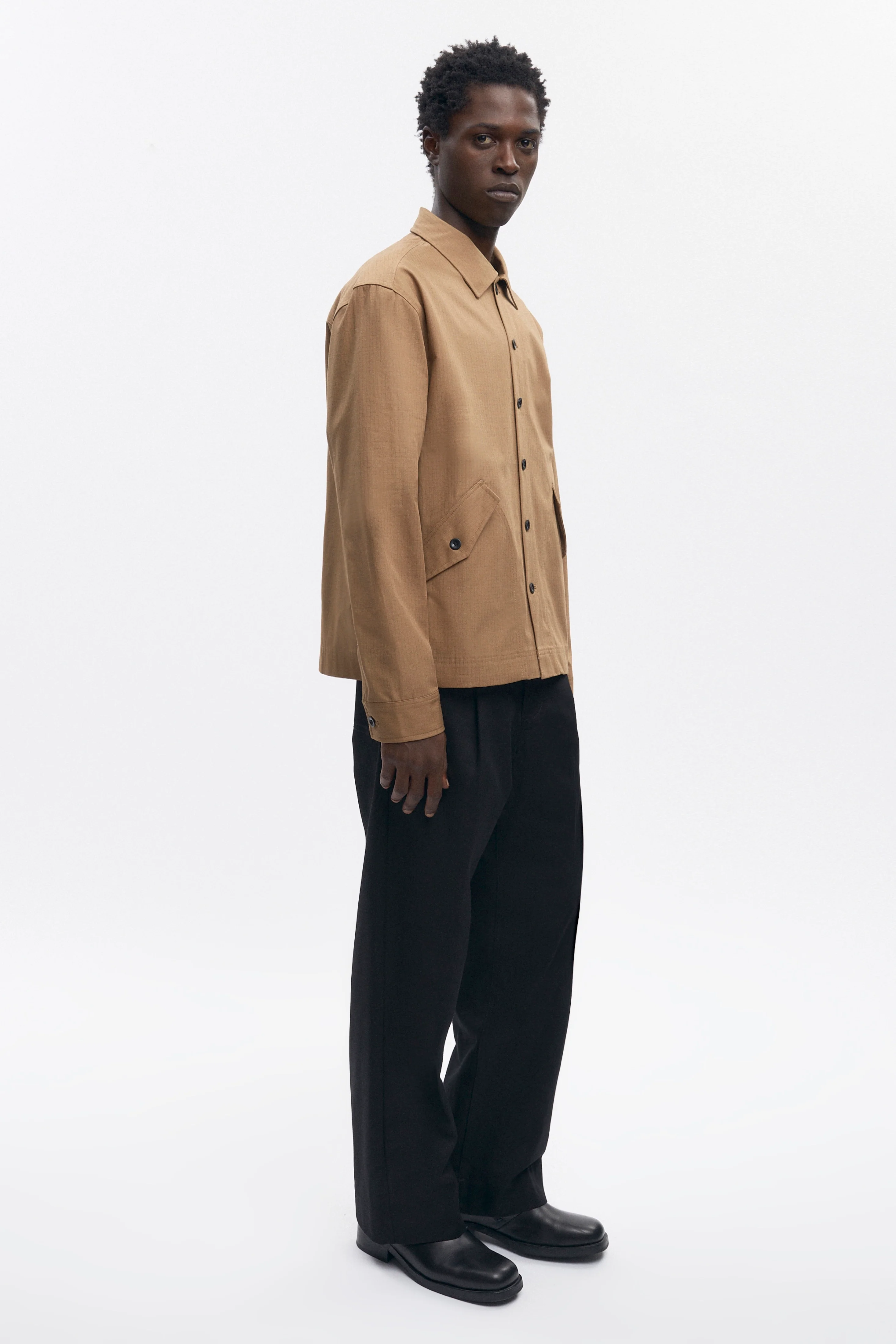 Men's Garden Shirt in Otter - Image 6