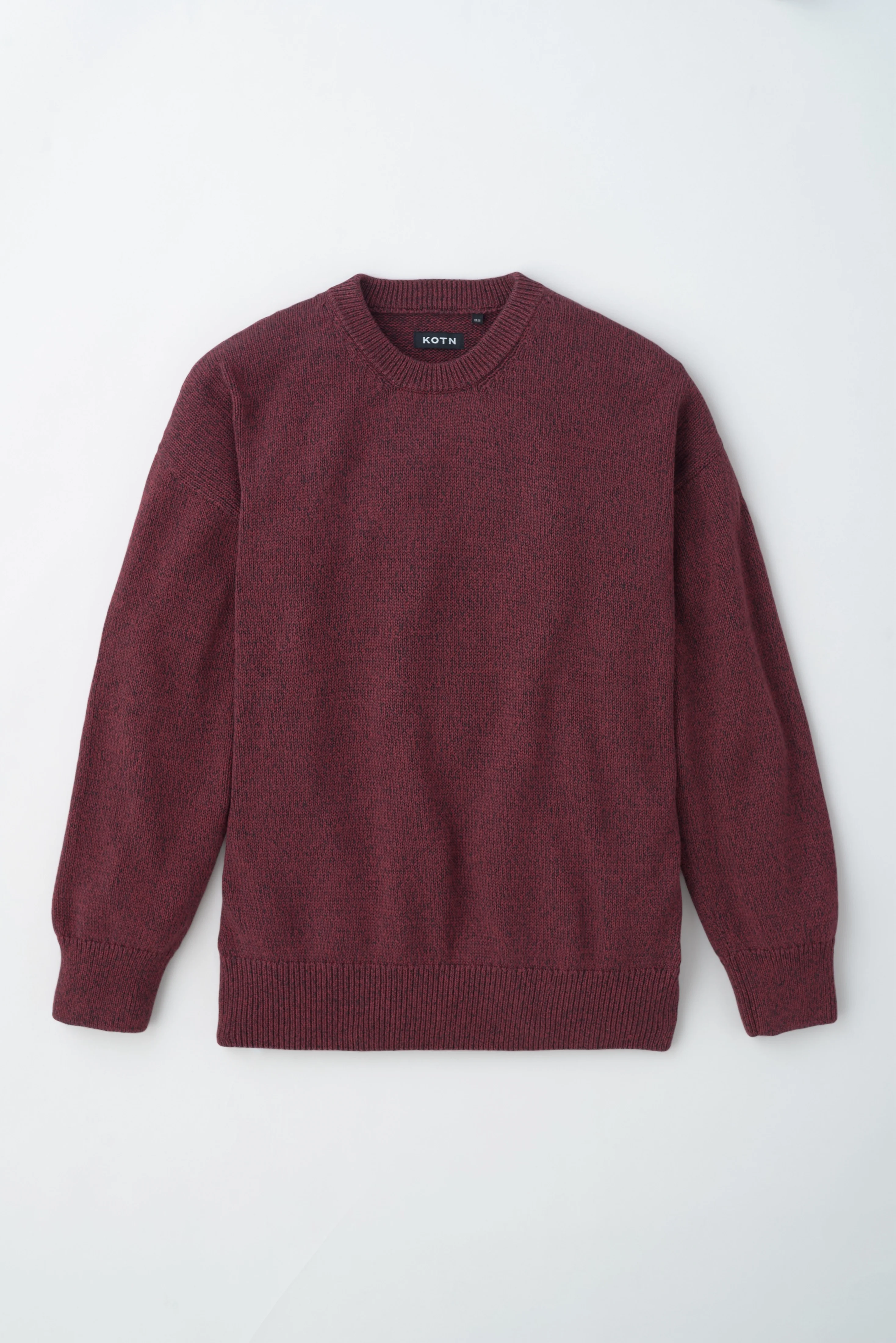 Hamatah Sweater in Burgundy Melange - Image 7