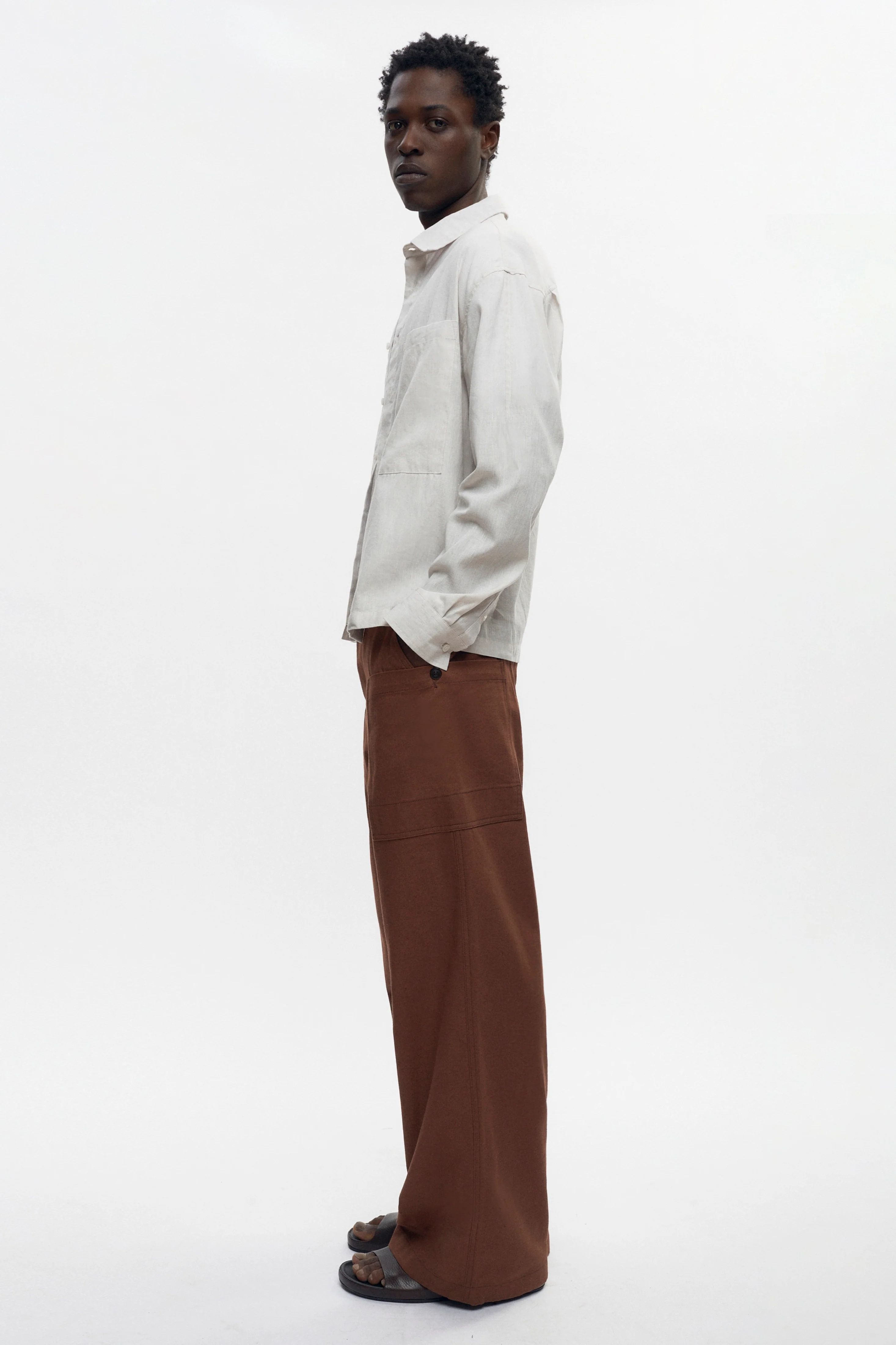 Harvest Pocket Pant in Cappuccino - Image 5