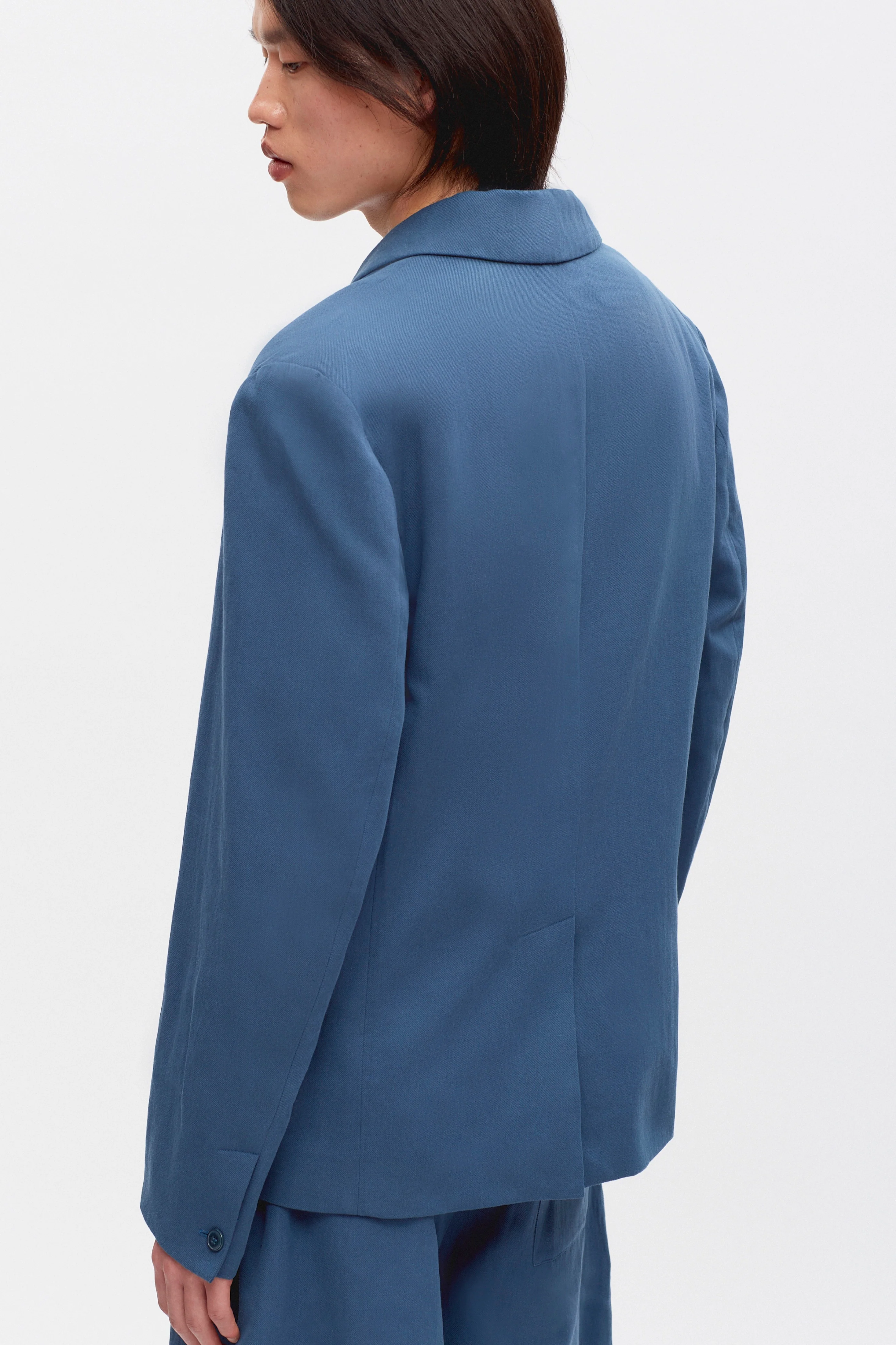 Linen Laureate Jacket in Nile Blue - Image 4