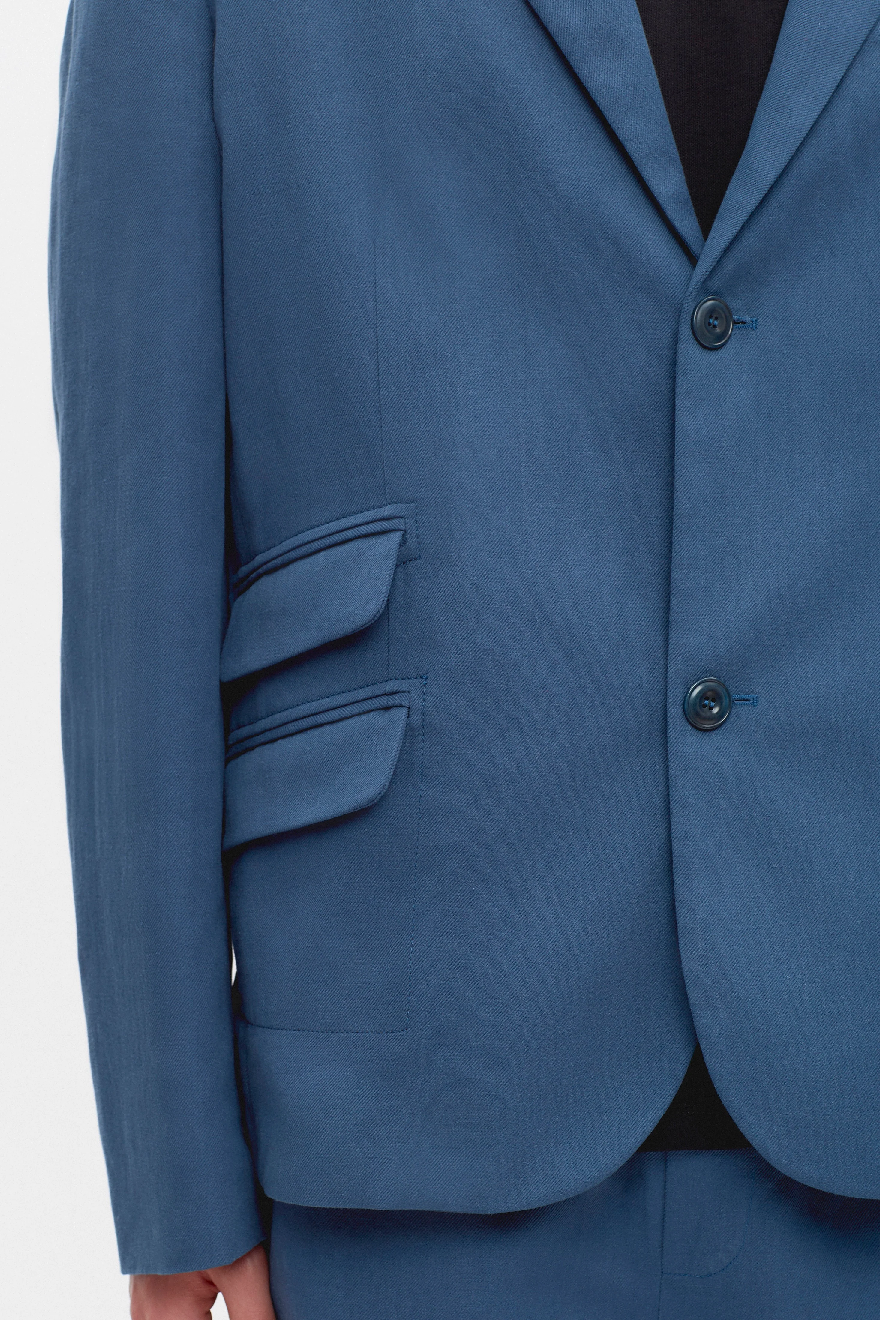 Linen Laureate Jacket in Nile Blue - Image 5