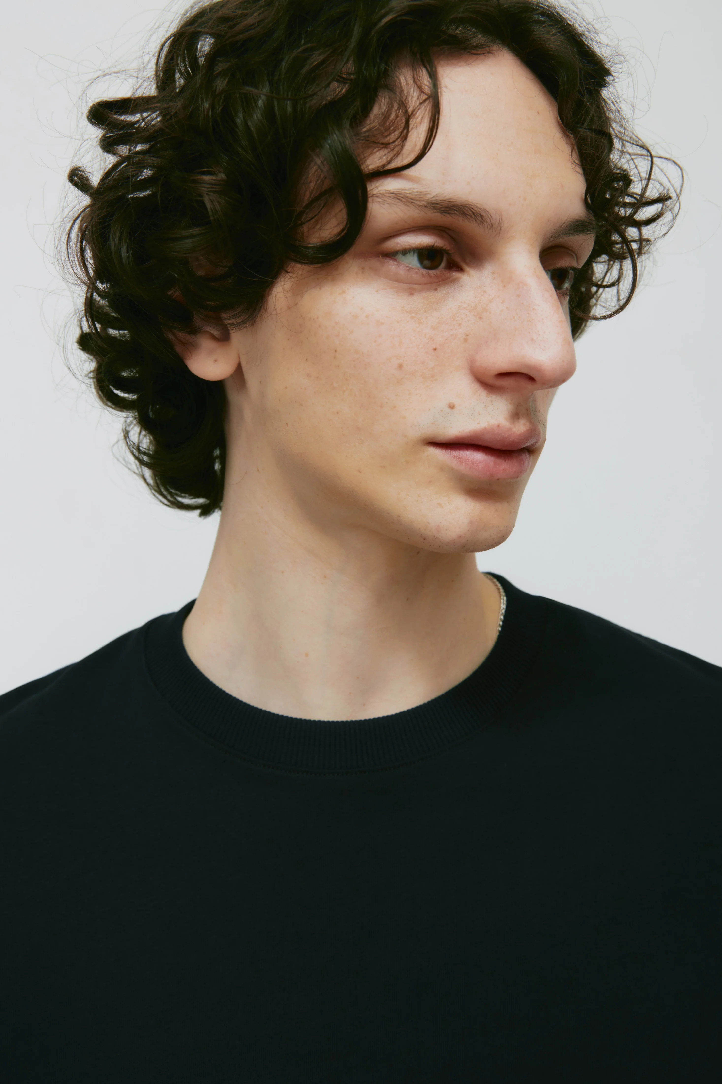 Men's Midweight Crew in Black - Image 5