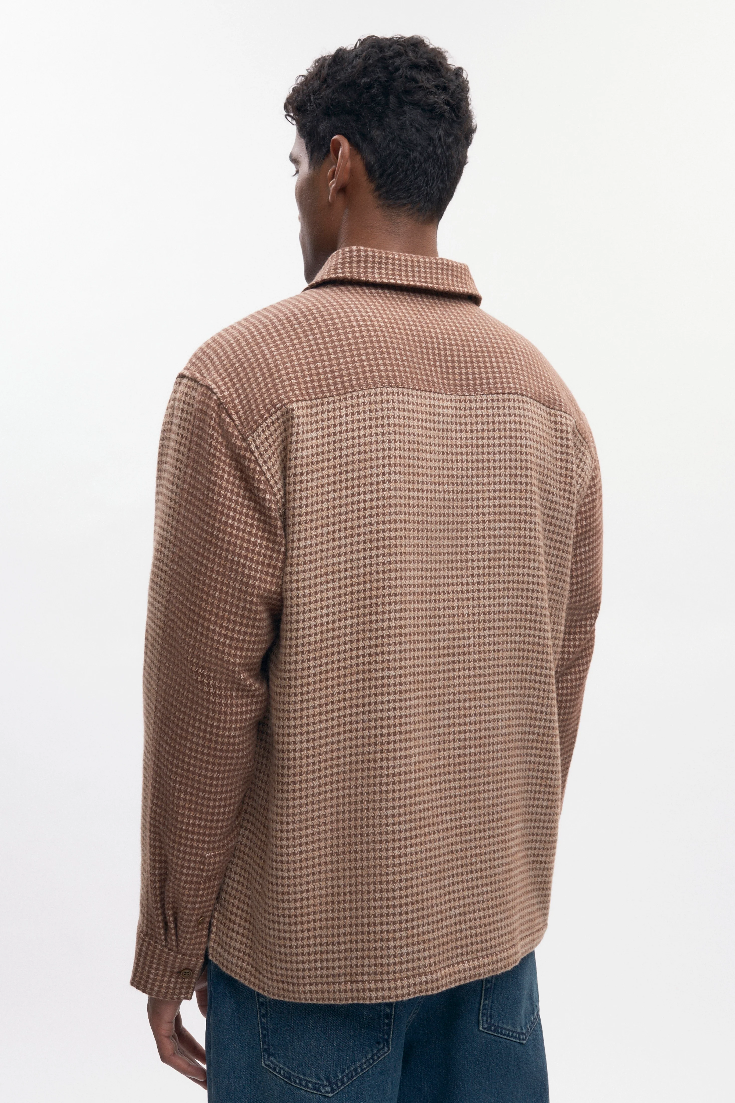 Men's Misr Shirt in Cocoa Mix - Image 4