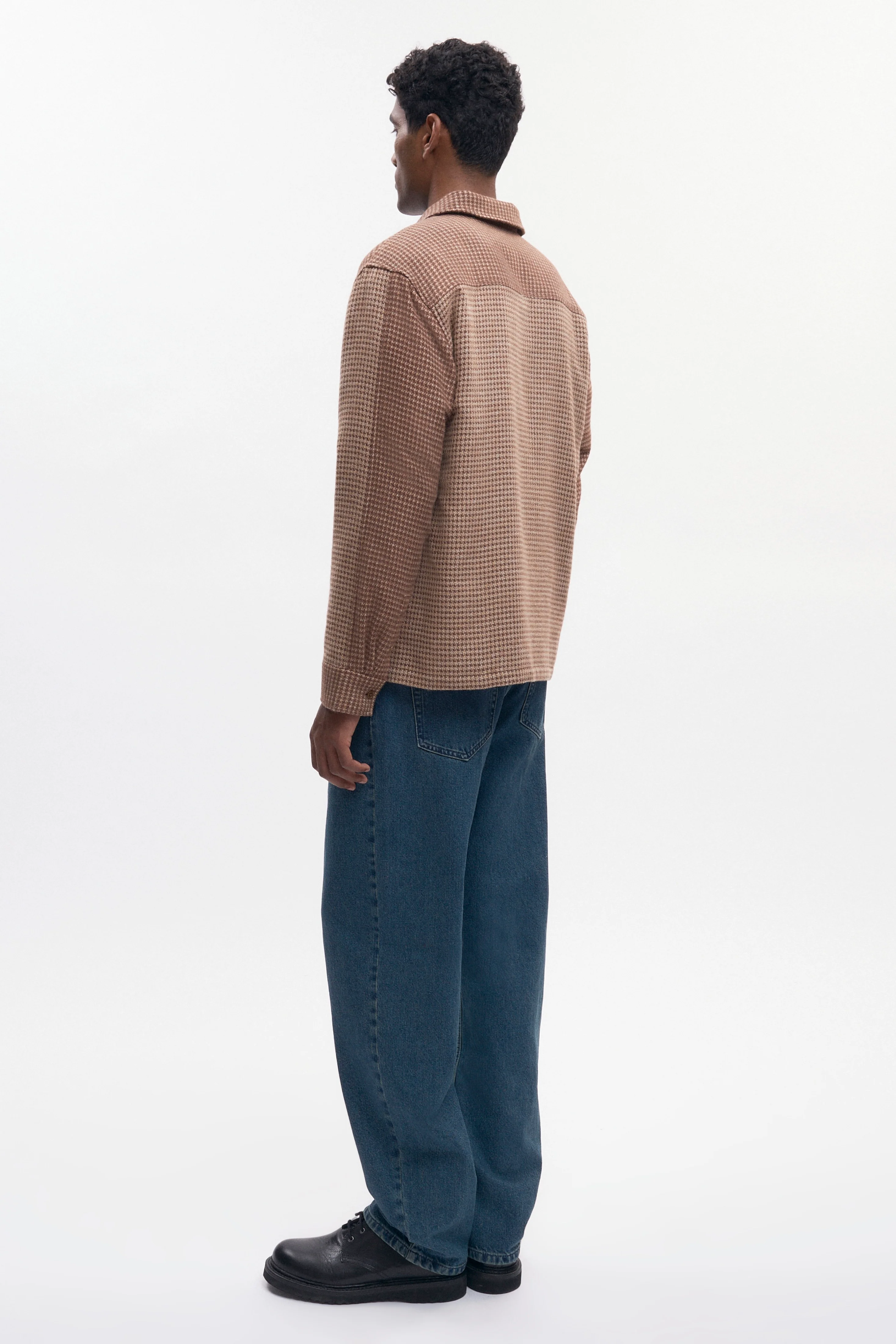 Men's Misr Shirt in Cocoa Mix - Image 6