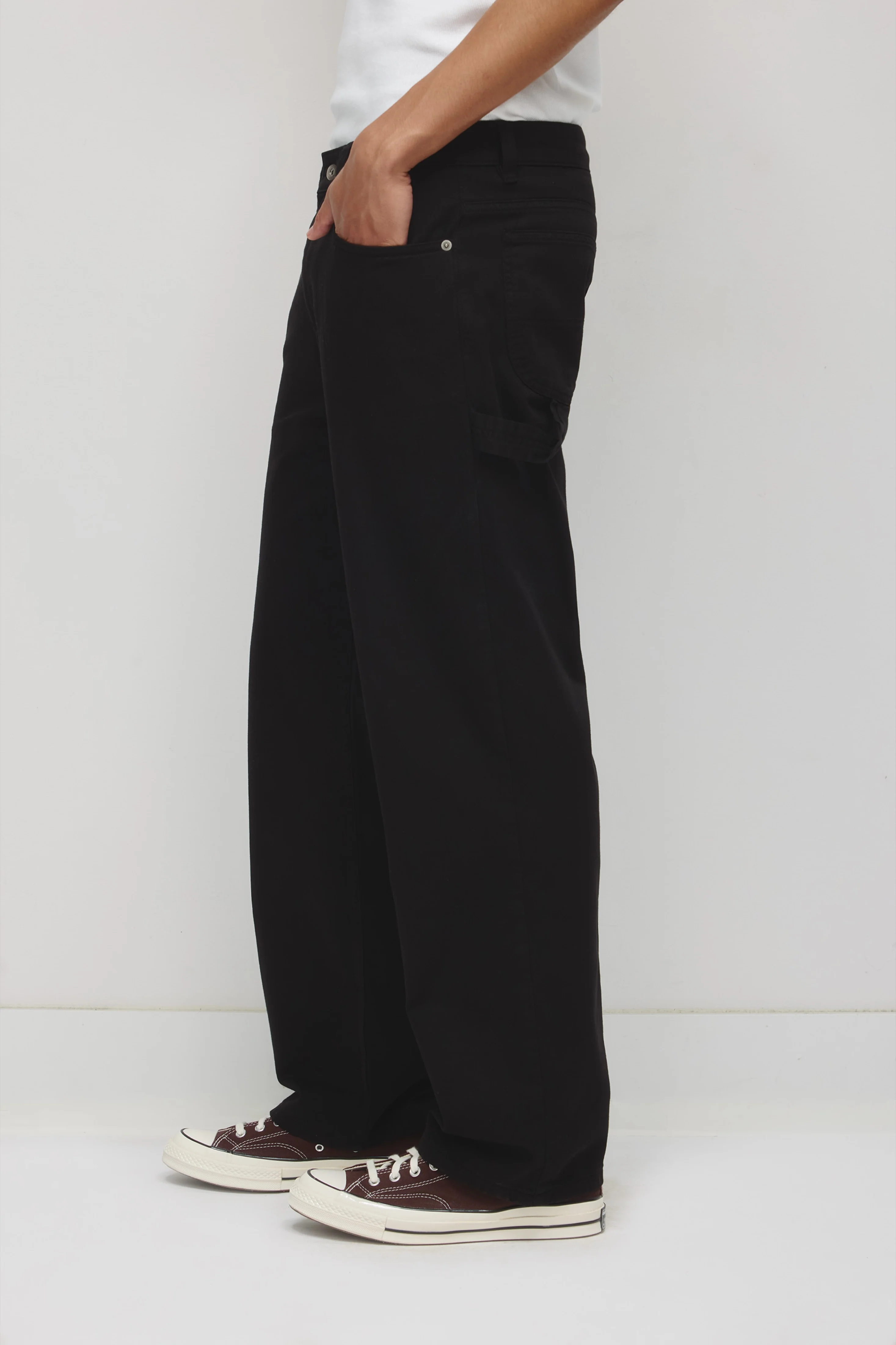 Men's Naba Work Pant in Black - Image 3