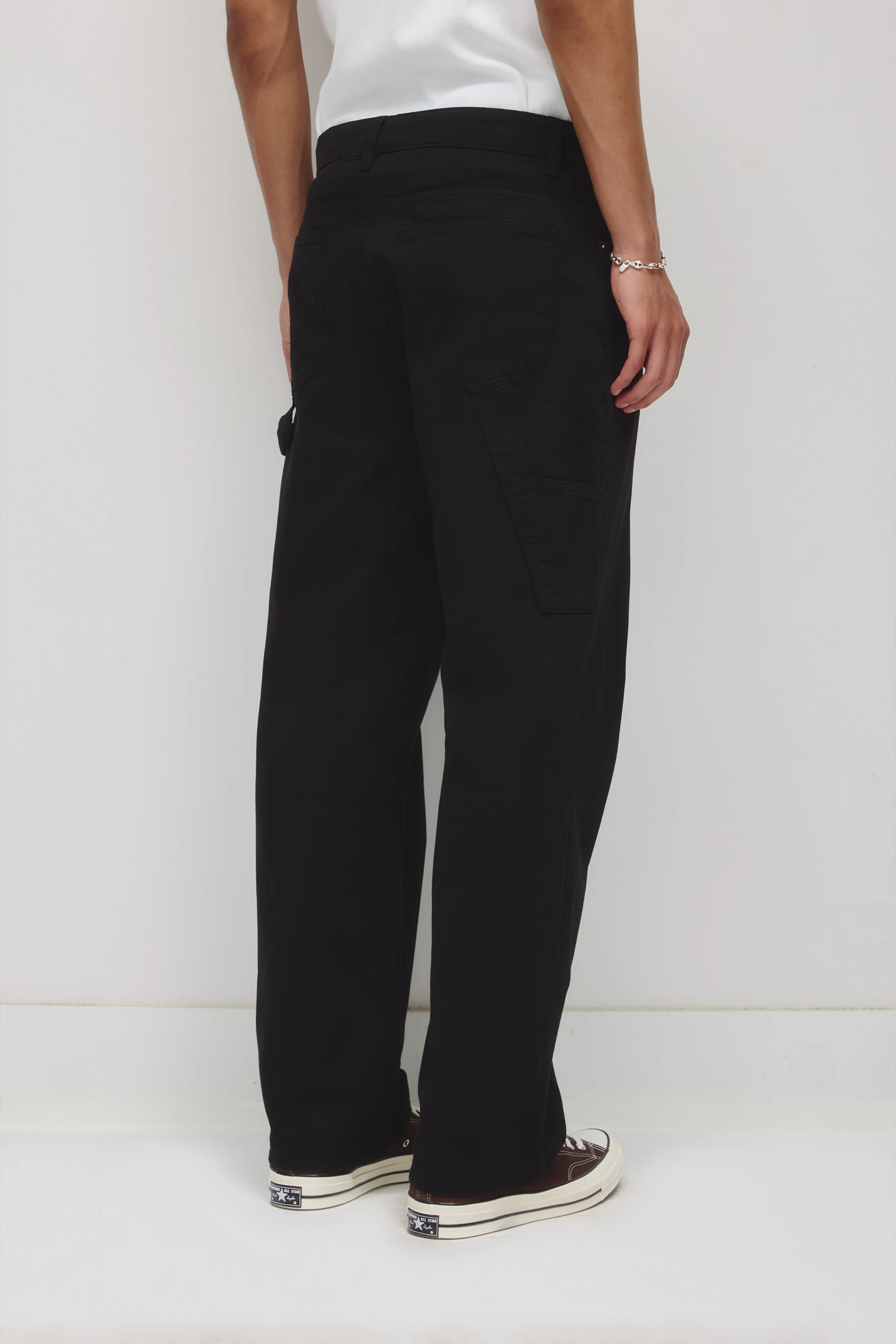 Men's Naba Work Pant in Black - Image 4