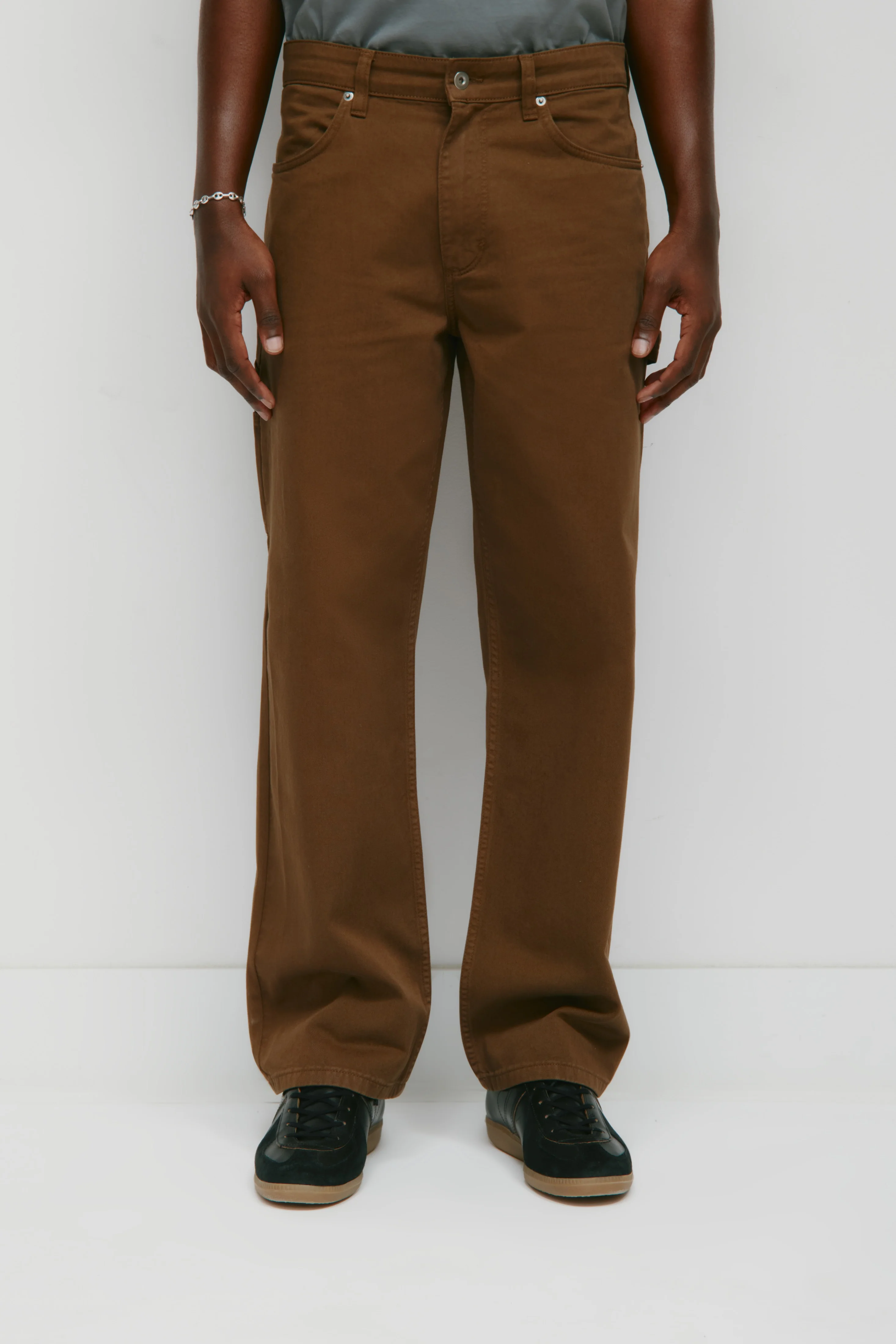 Men's Naba Work Pant in Truffle - Image 3