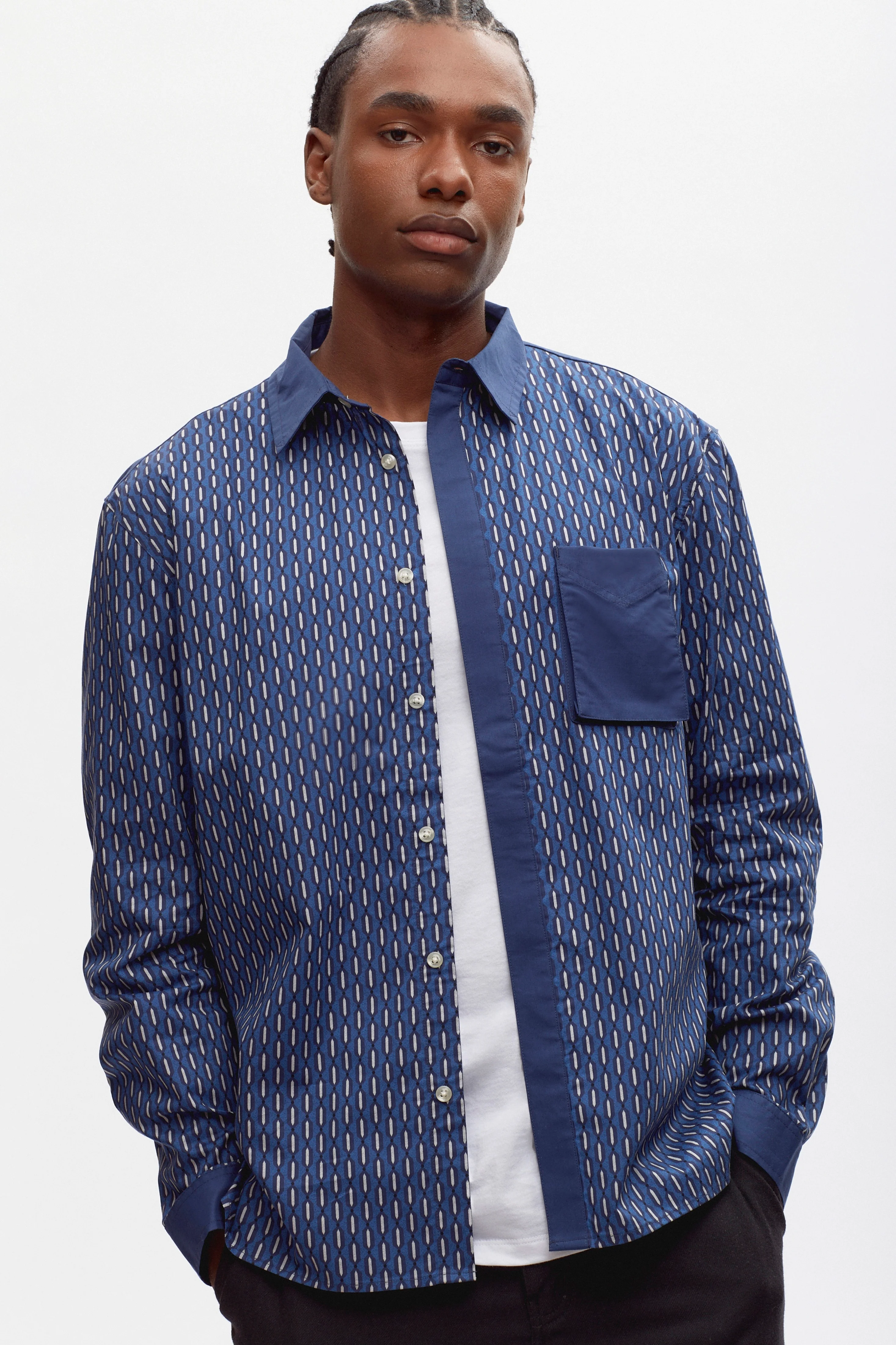 Namat Shirt in Blue - Image 2