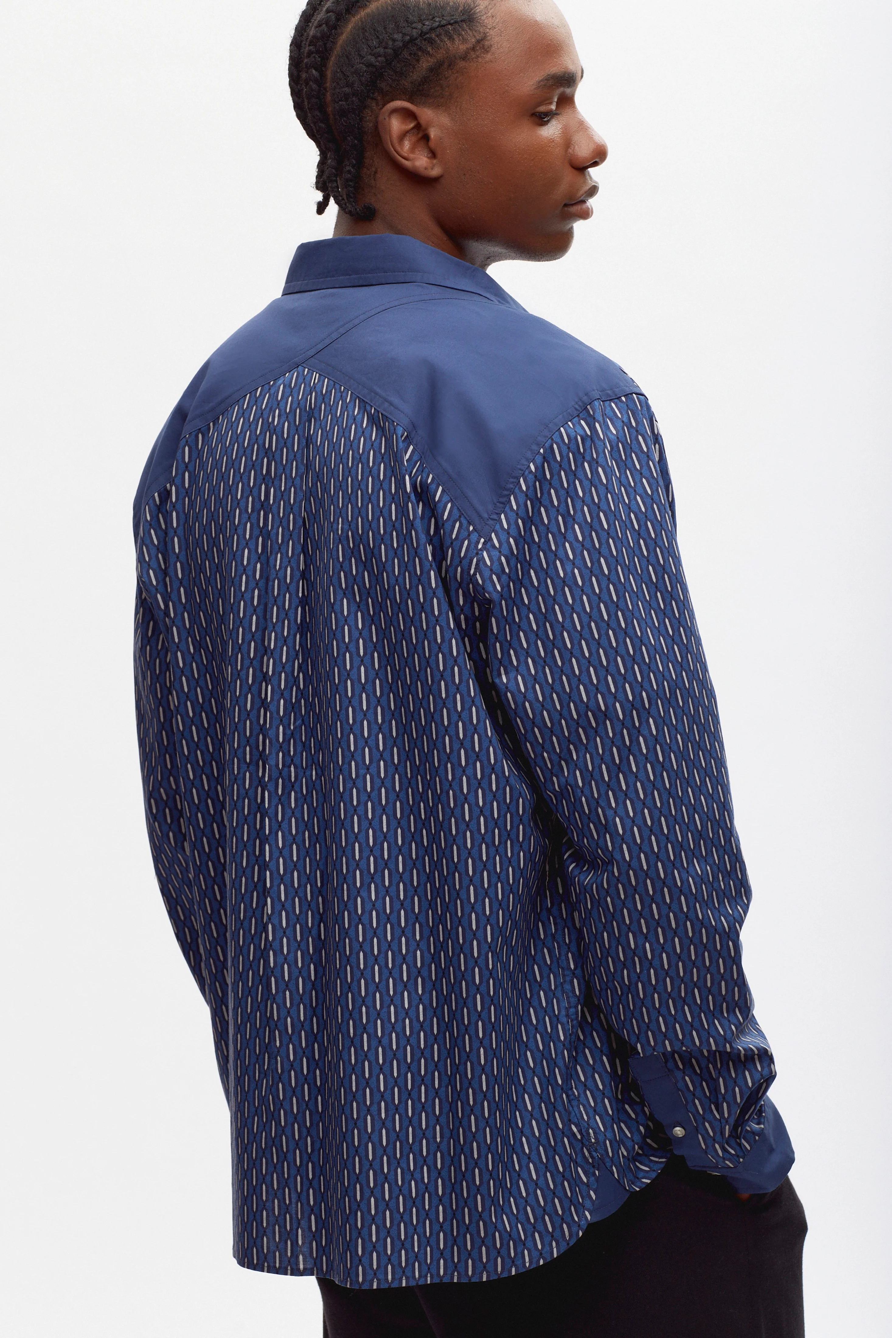Namat Shirt in Blue - Image 3