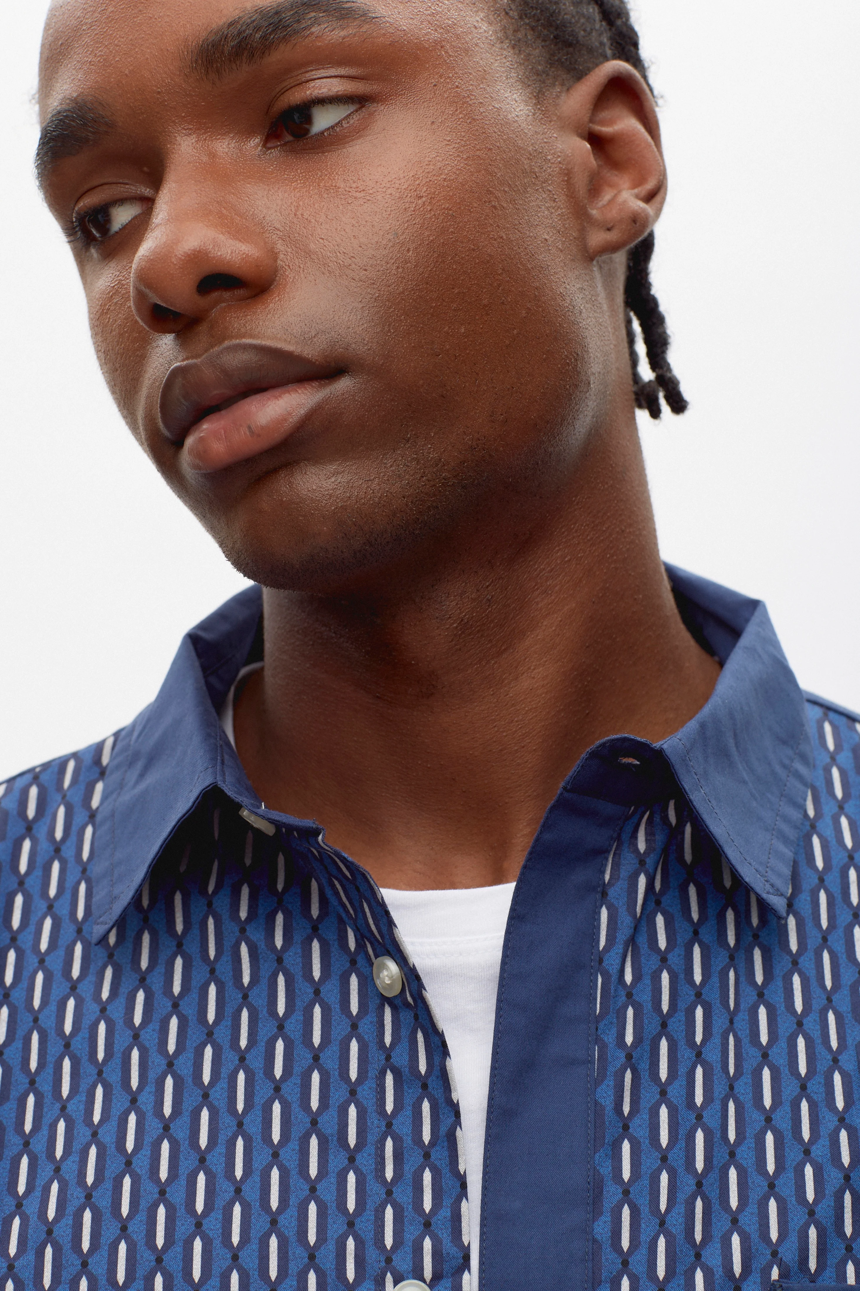 Namat Shirt in Blue - Image 4