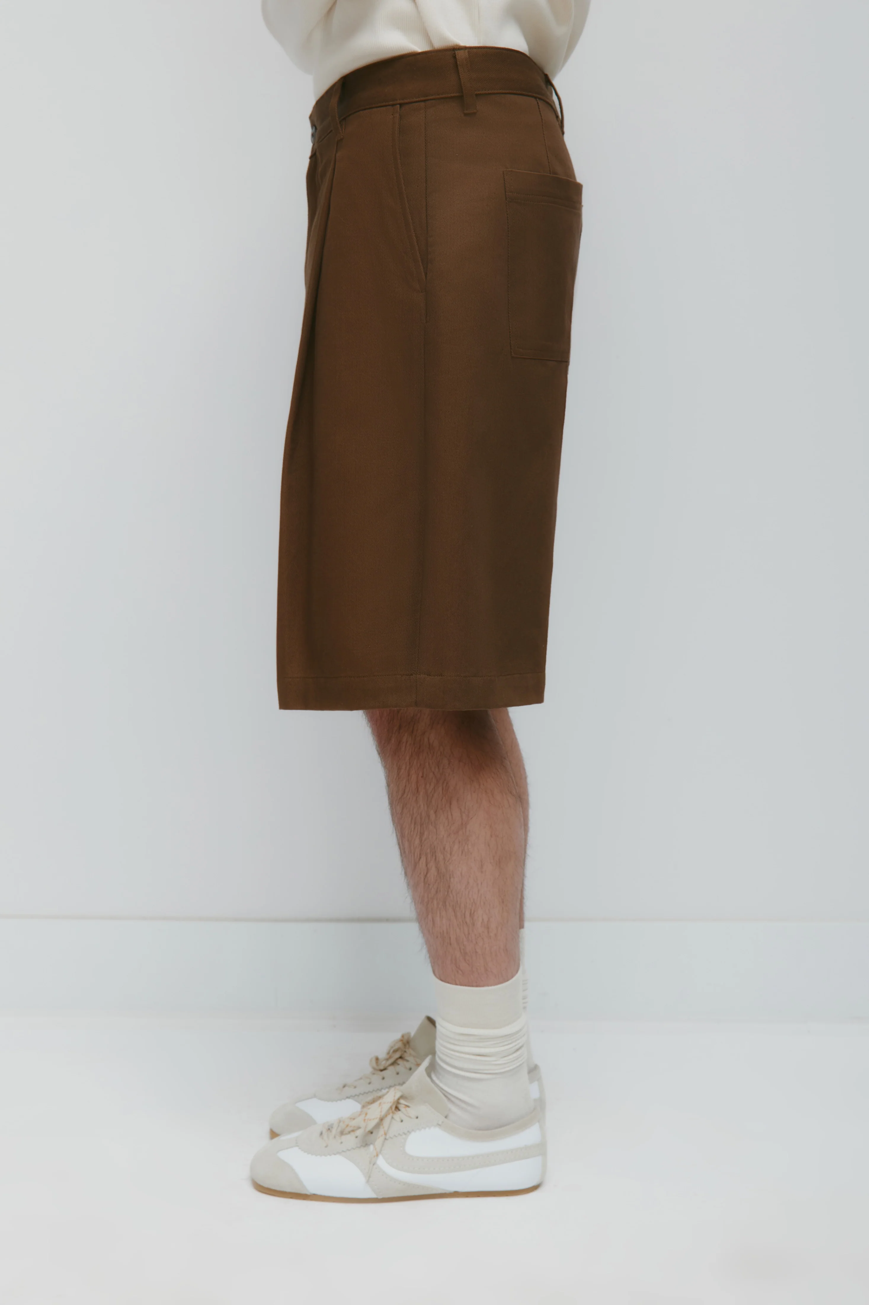 Men's Nilus Shorts in Walnut - Image 3