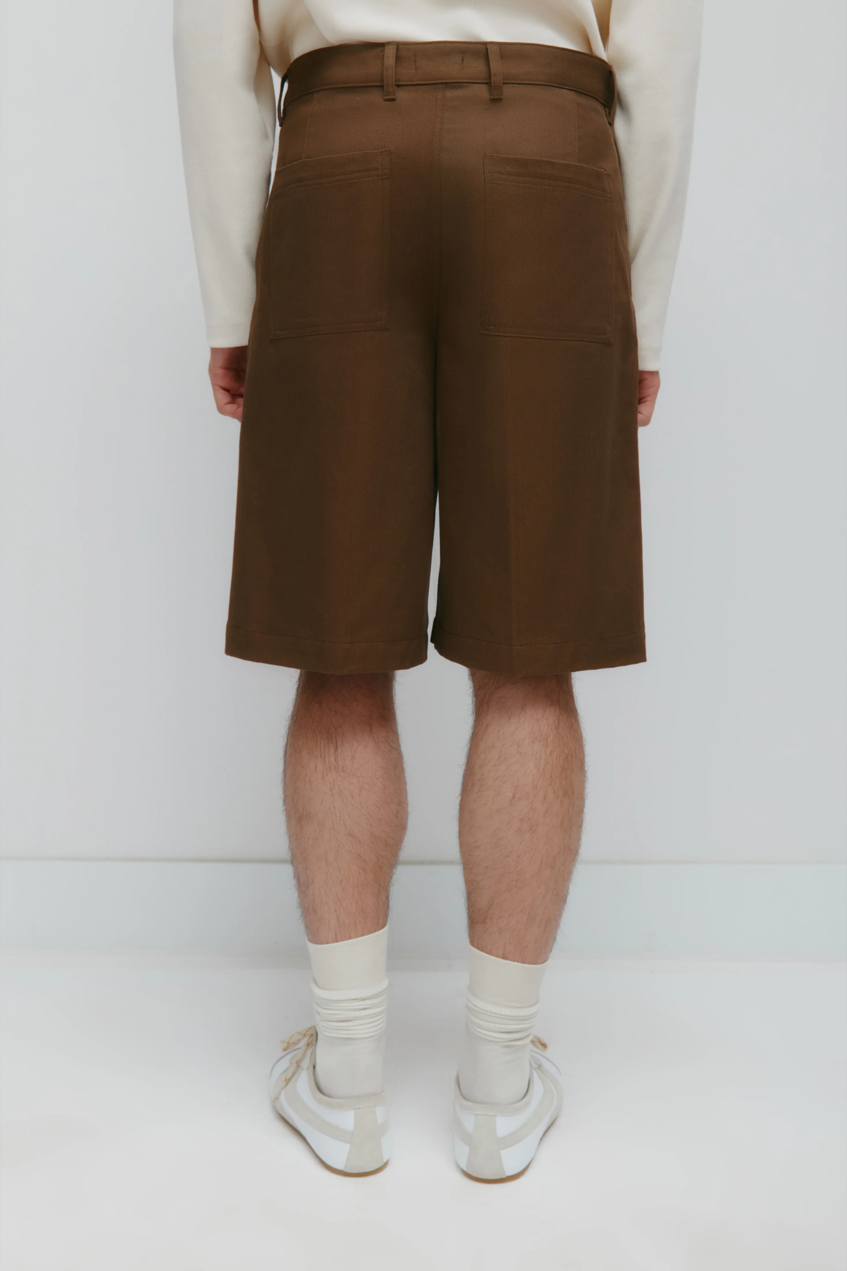 Men's Nilus Shorts in Walnut - Image 4