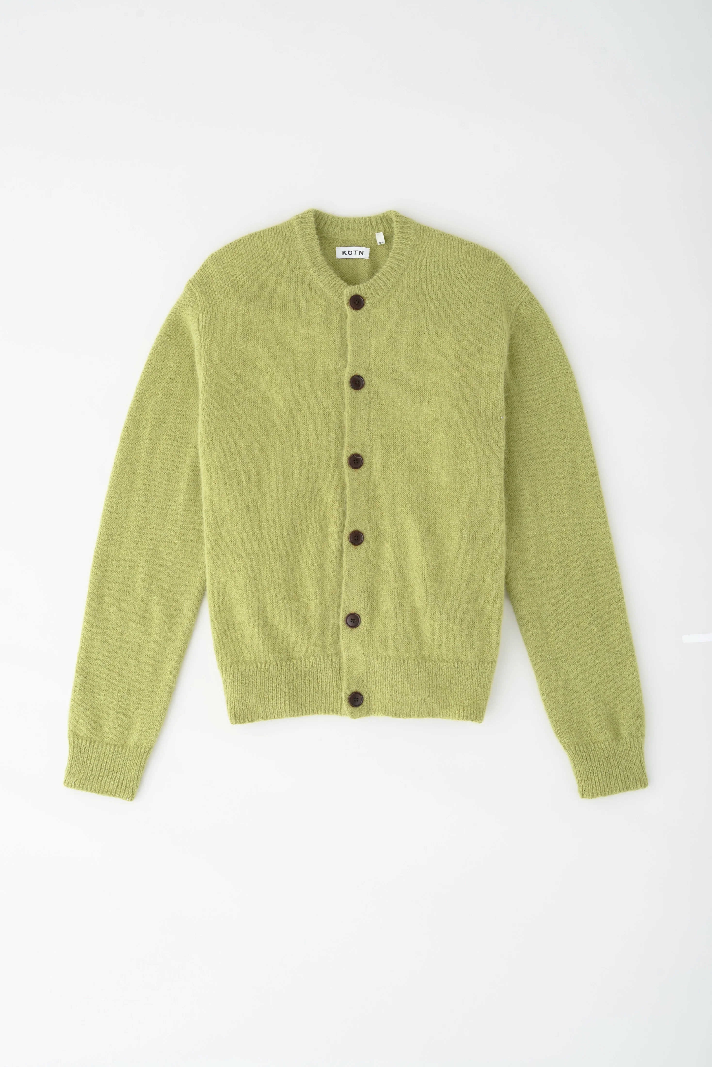 Men's Noor Fuzzy Cardigan in Hazel - Image 8