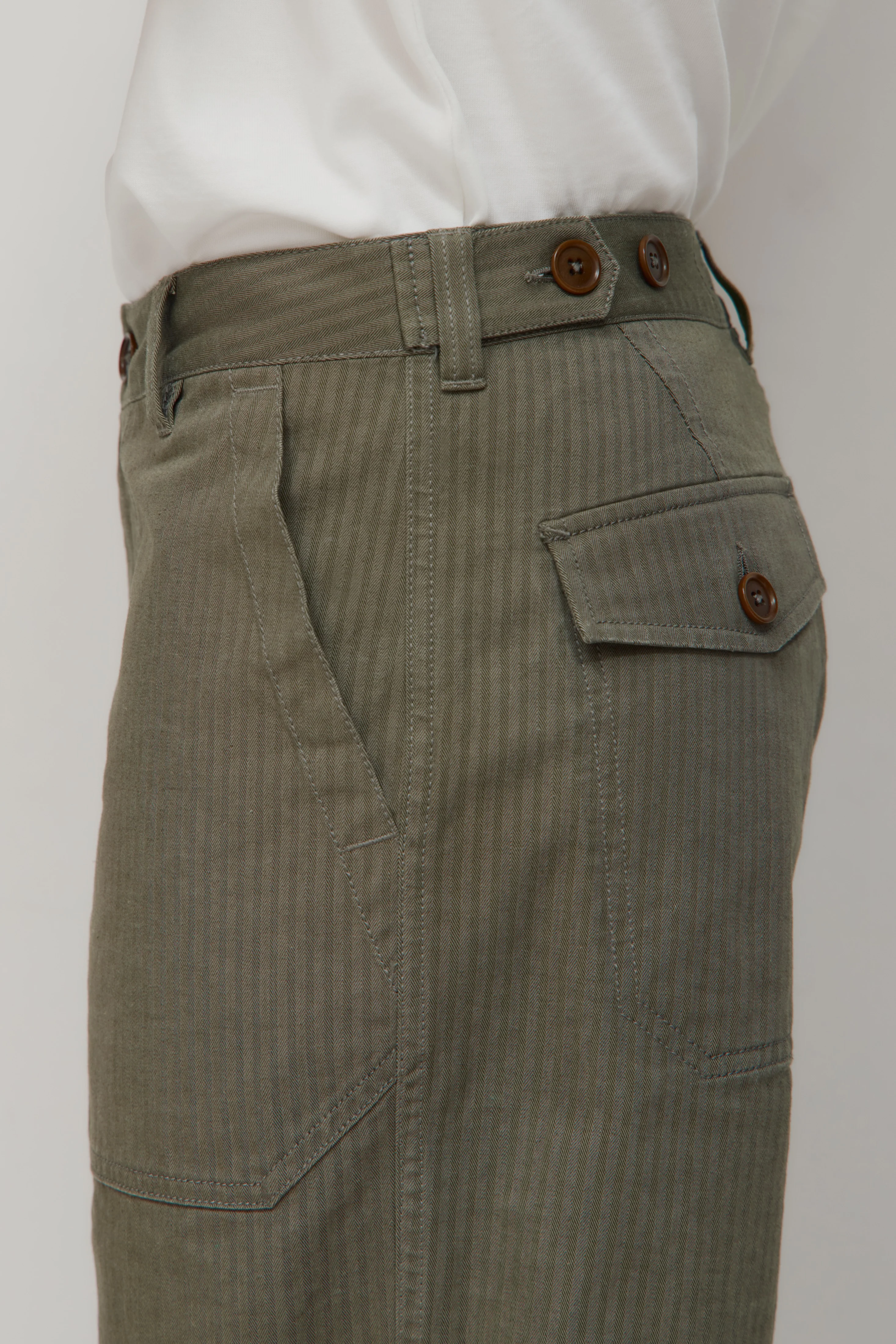 Men's Sabr Pants in Olive - Image 3