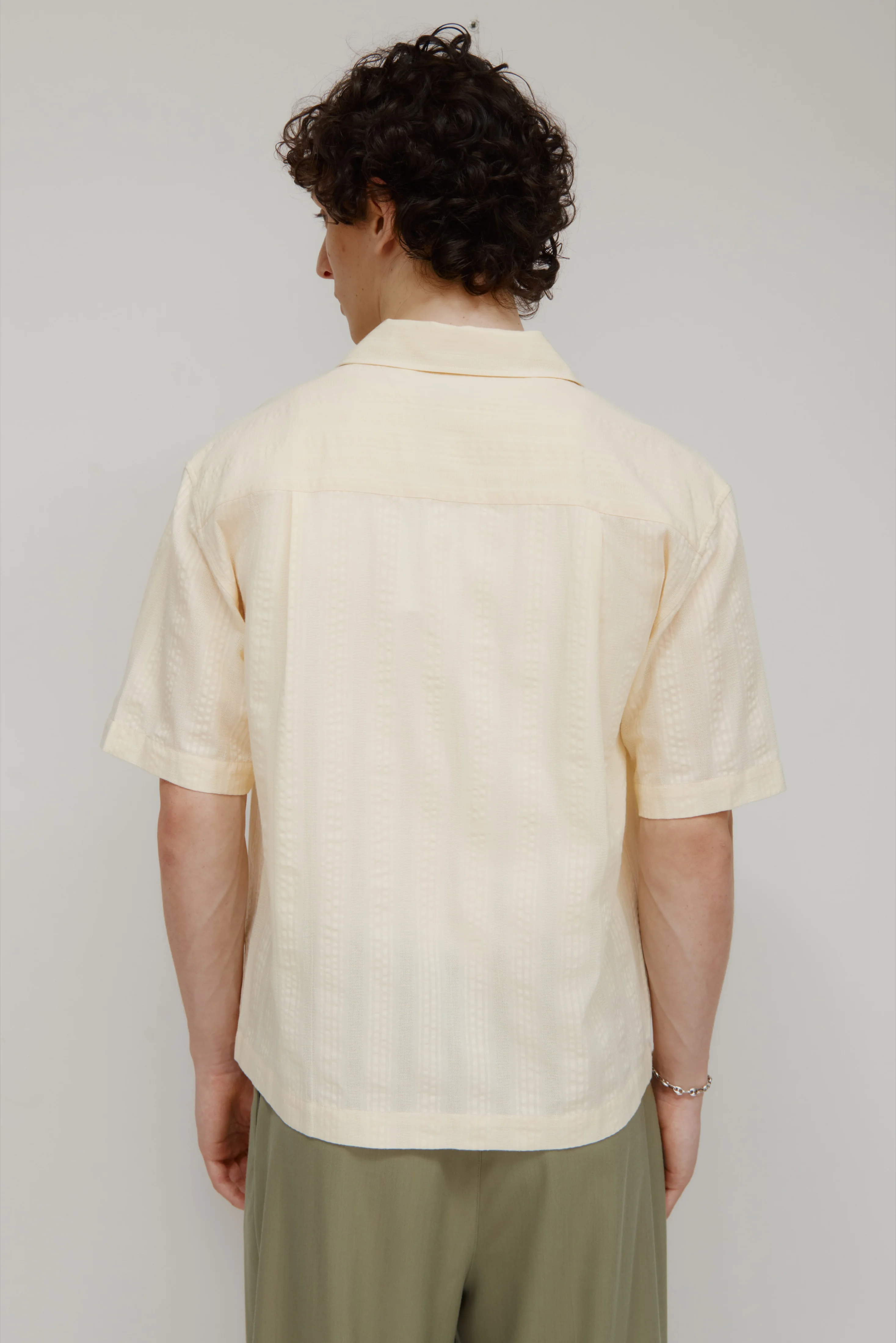 Men's Sadeem Shirt in Natural - Image 4