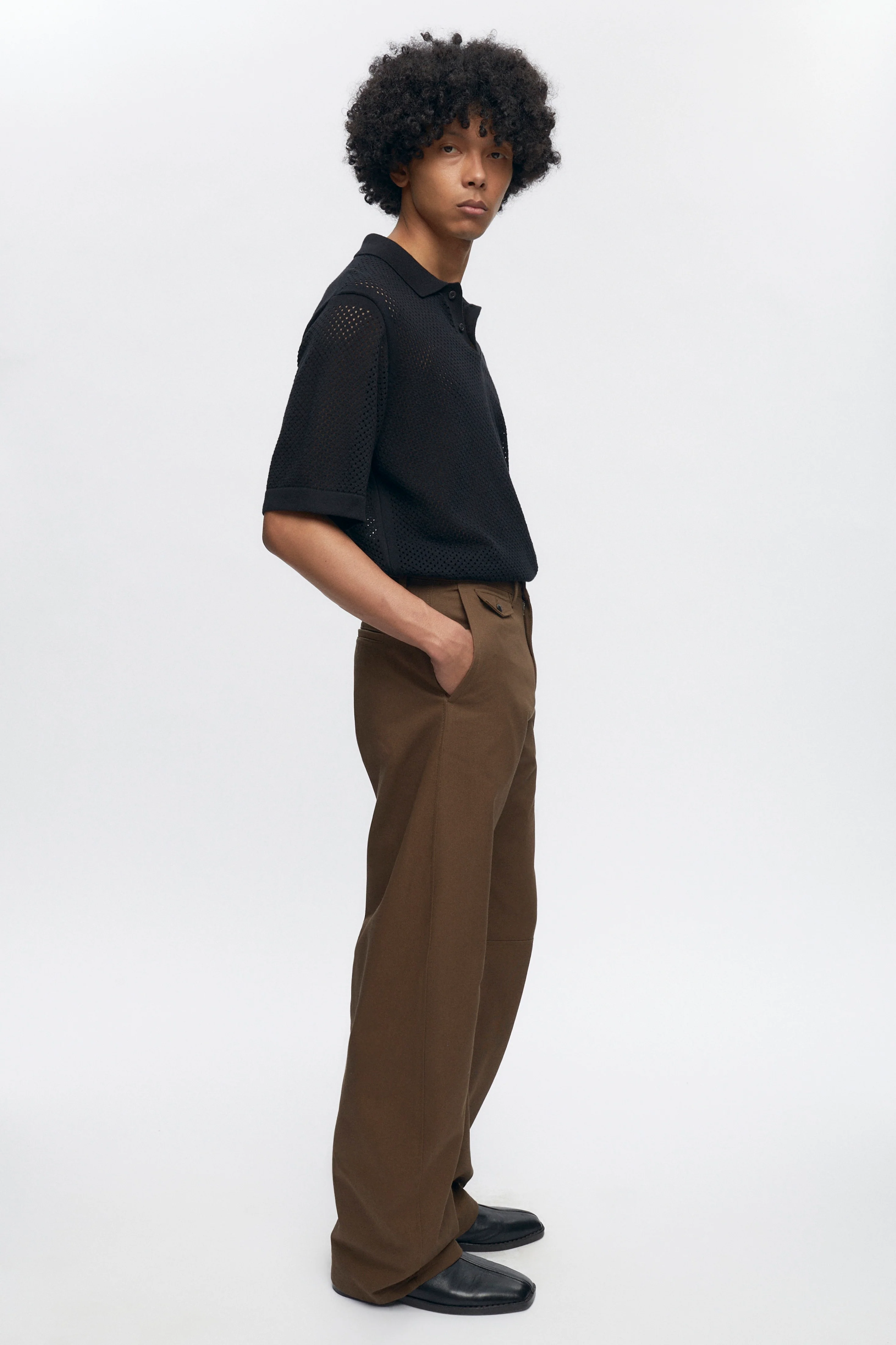 Sakkara Trouser in Walnut - Image 4