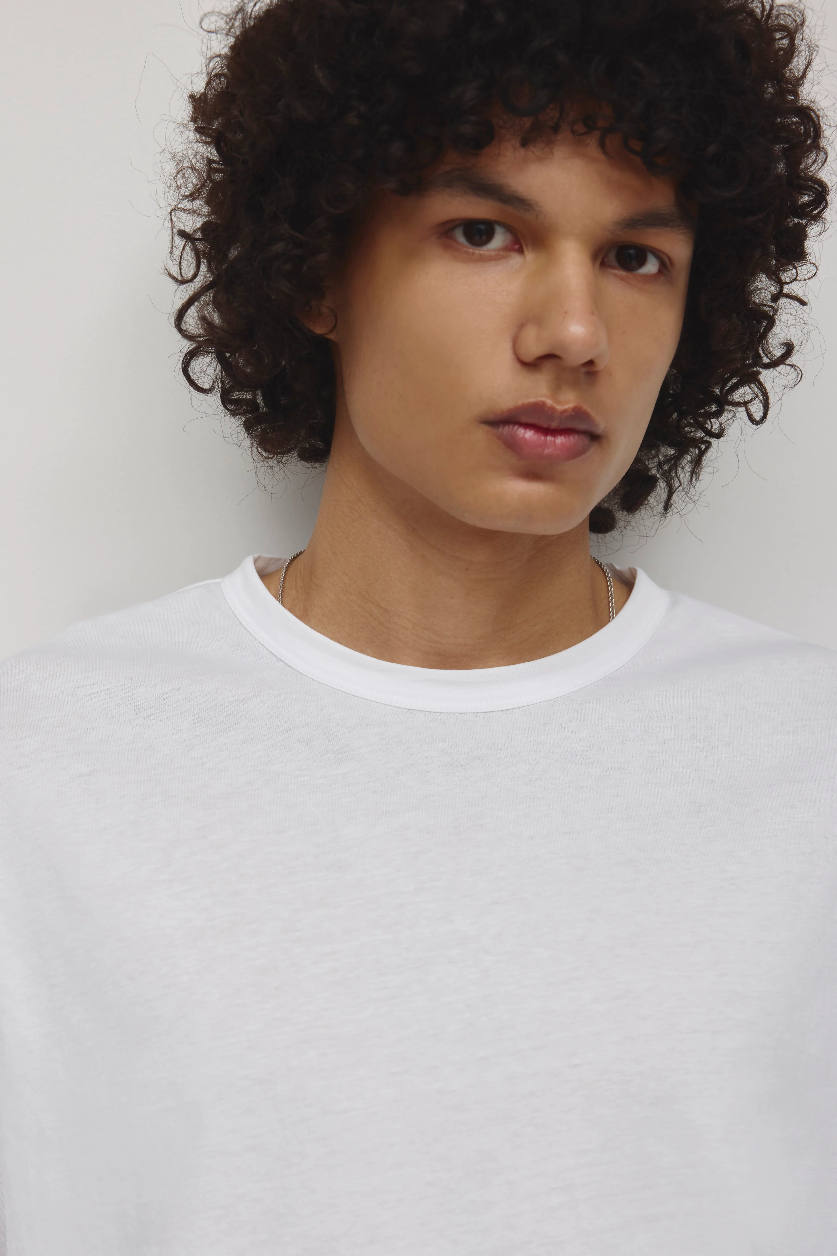 Men's Superfine Longsleeve in White - Image 5