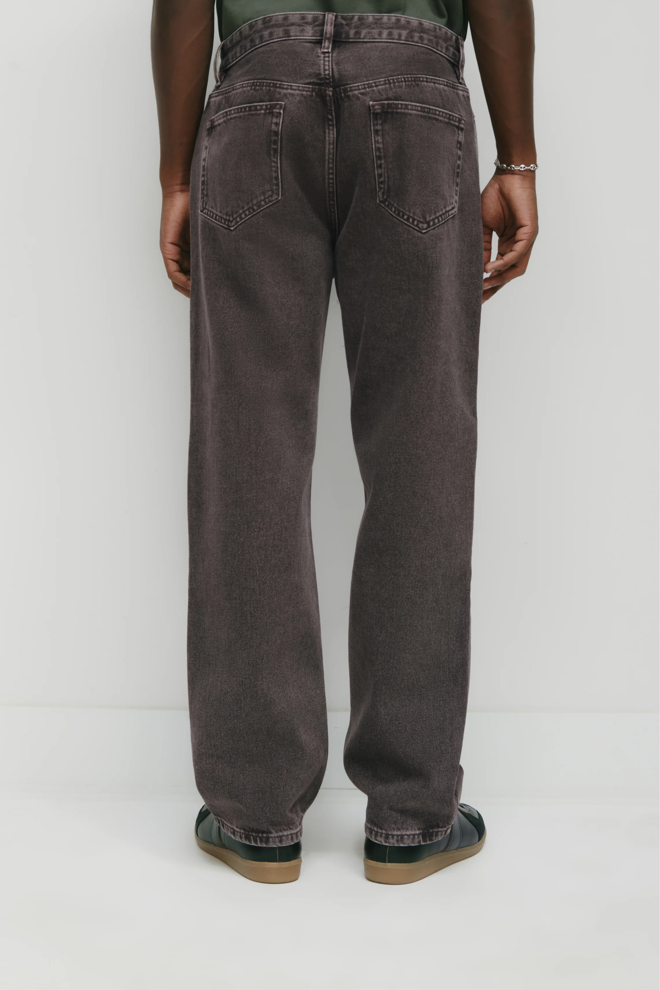 Men's Taba Denim in Brown Wash - Image 5