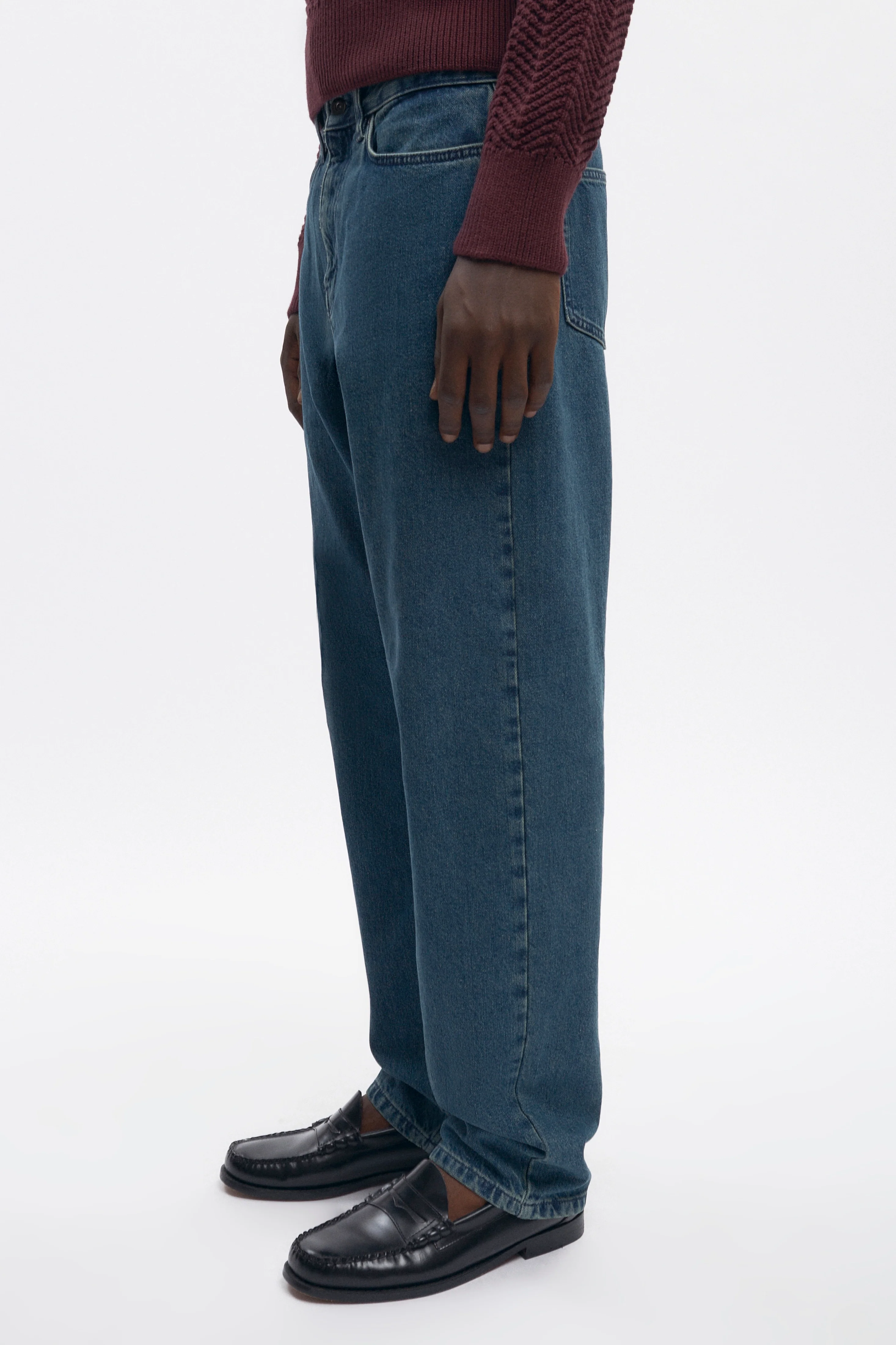 Men's Taba Denim in Mid Wash - Image 3