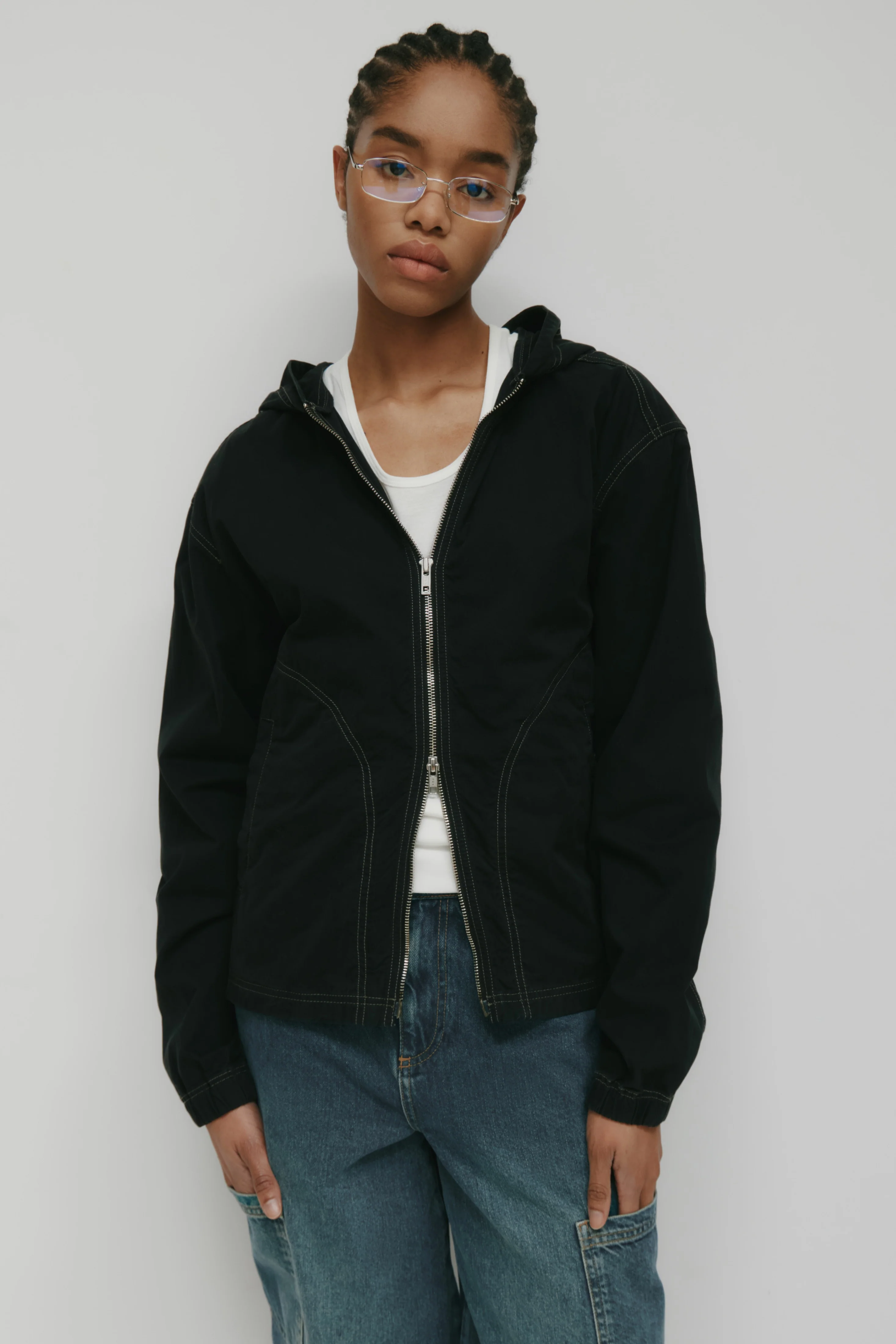 Men's Tefnut Beach Hoodie in Black - Image 4